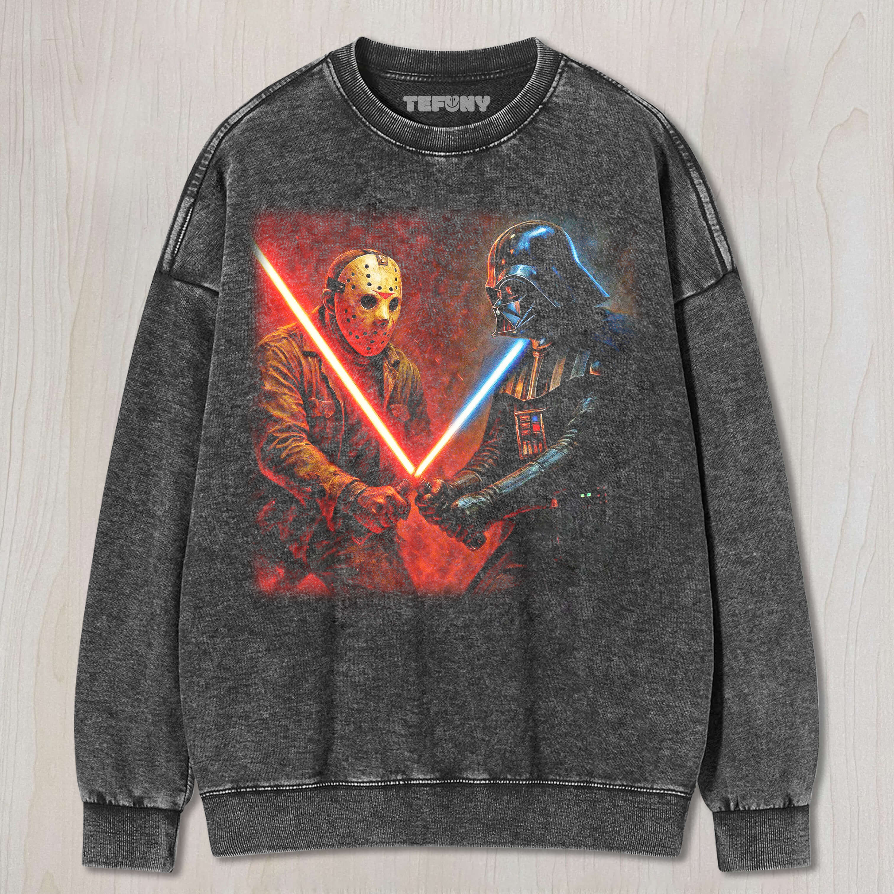 JASON VOORHEES FIGHTS ANAKIN SKYWALKER T-SHIRT