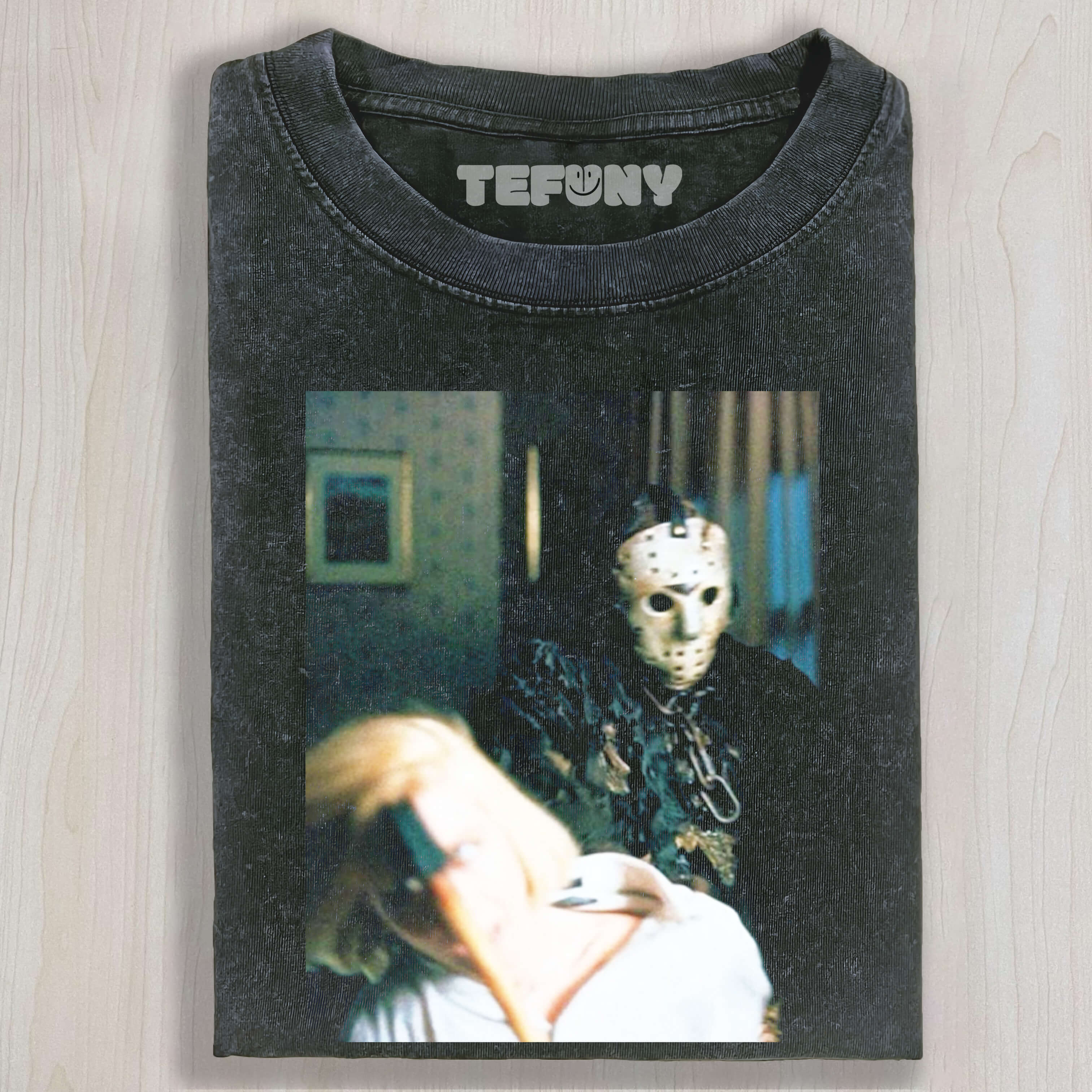 JASON VOORHEES STABBED SOMEONE T-SHIRT & LONG SLEEVES & HOODIES