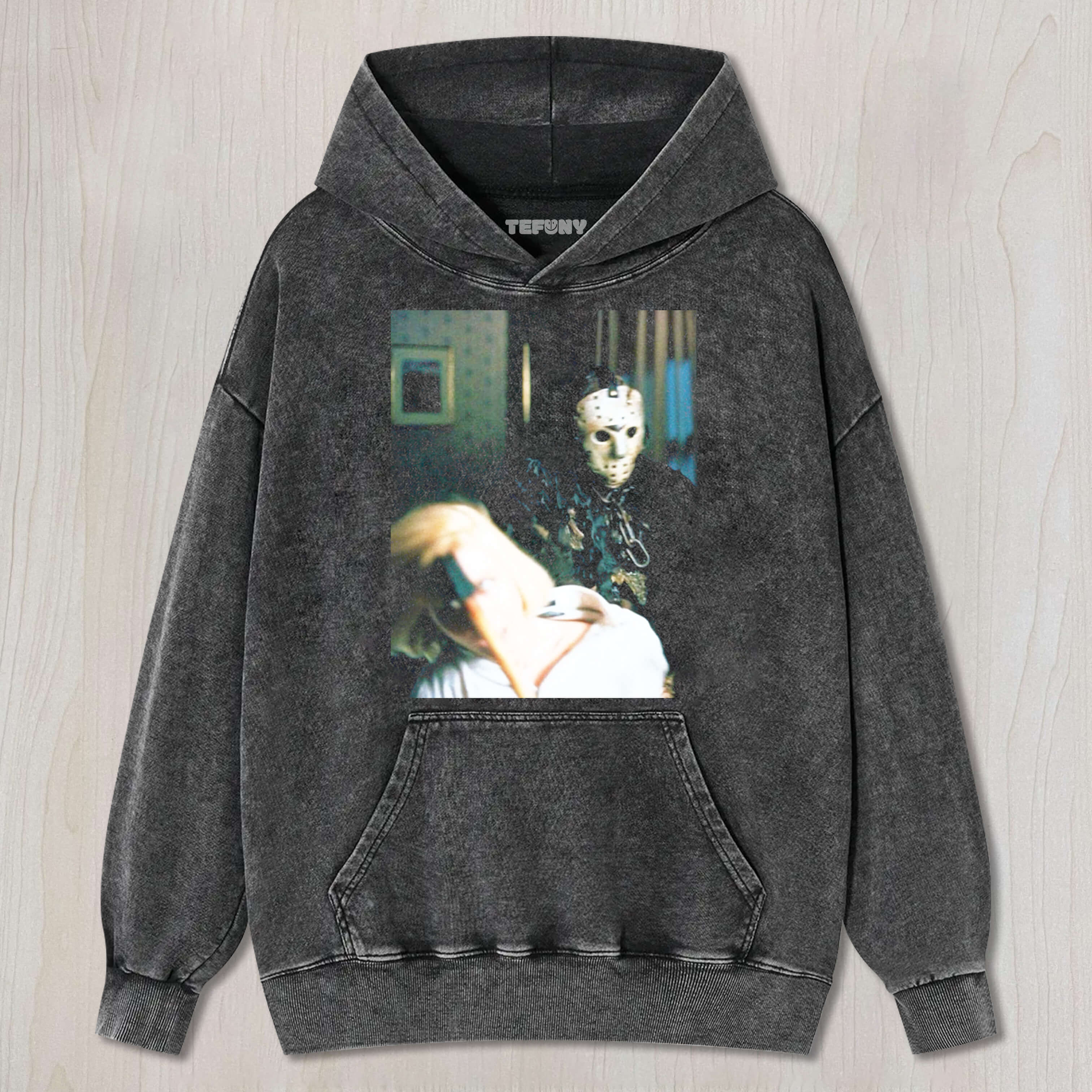 JASON VOORHEES STABBED SOMEONE T-SHIRT & LONG SLEEVES & HOODIES