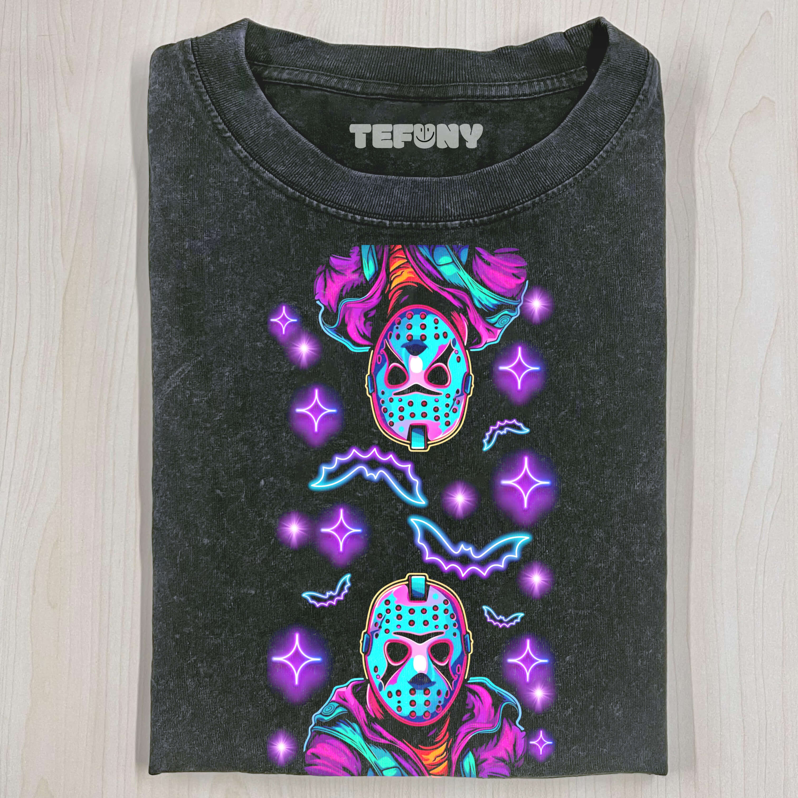 JASON VOORHEES'S GLOWING LINES T-SHIRT