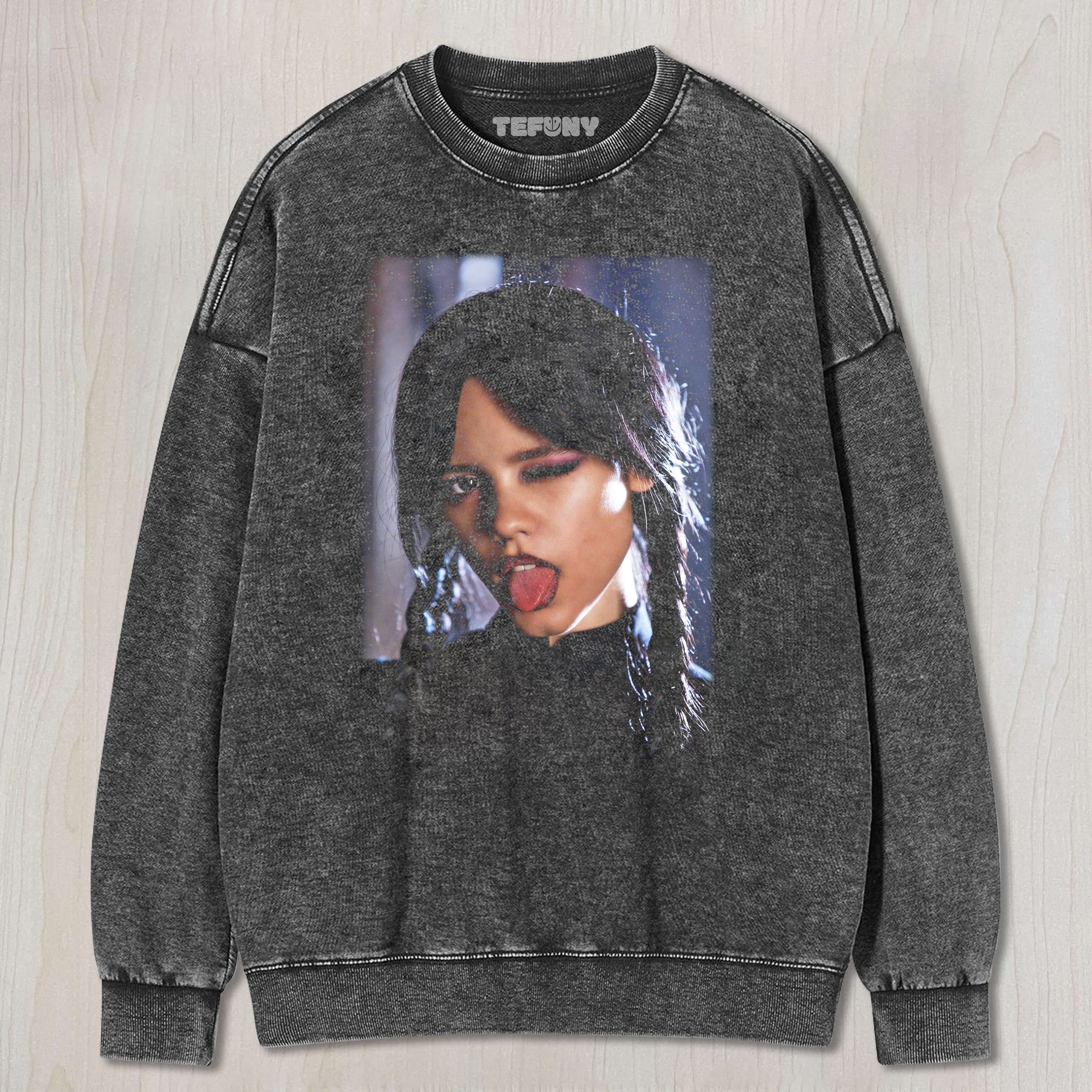 JENNA ORTEGA FUNNY MEME TEE & SWEAT & HOOD