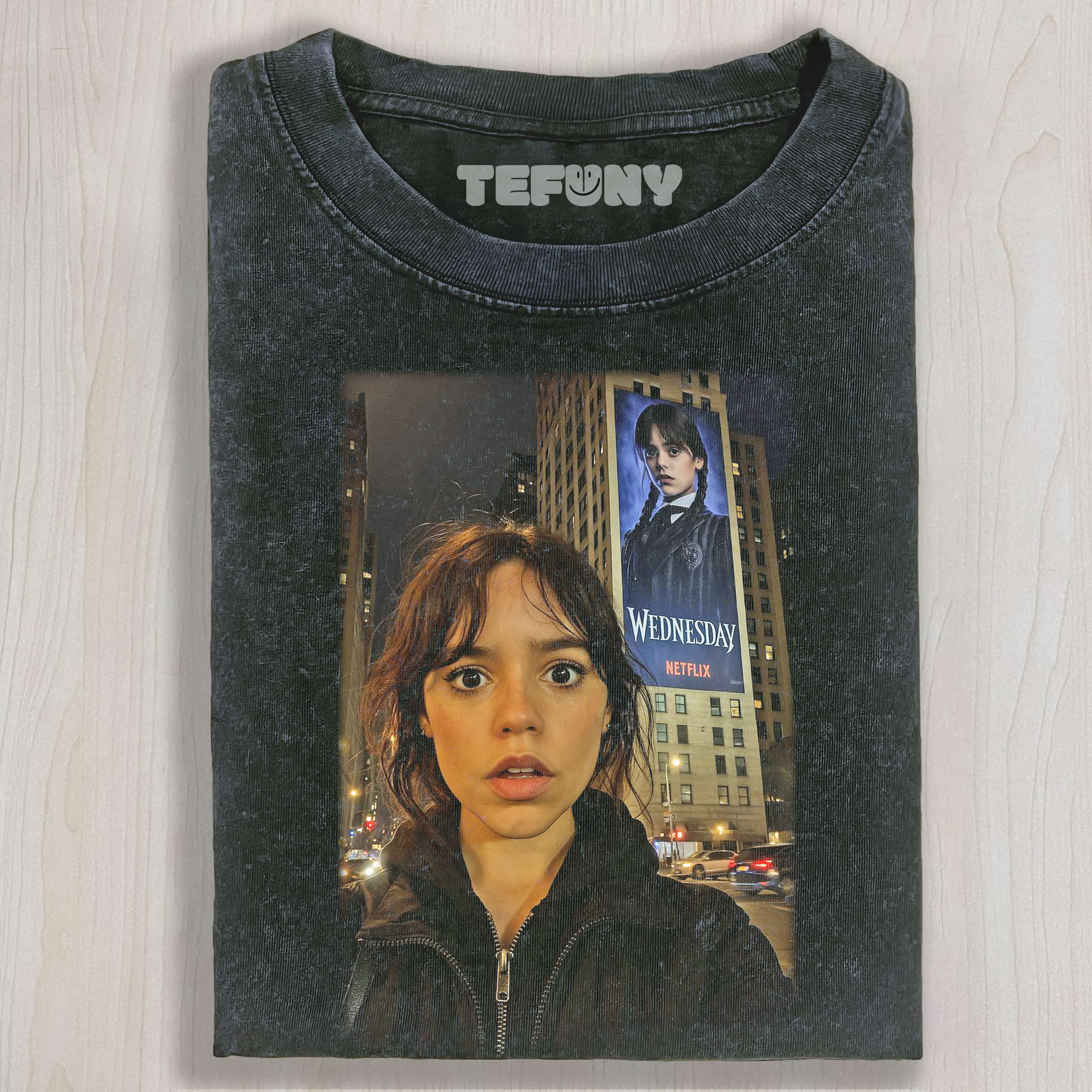 JENNA ORTEGA ON THE STREET TEE & SWEAT & HOOD