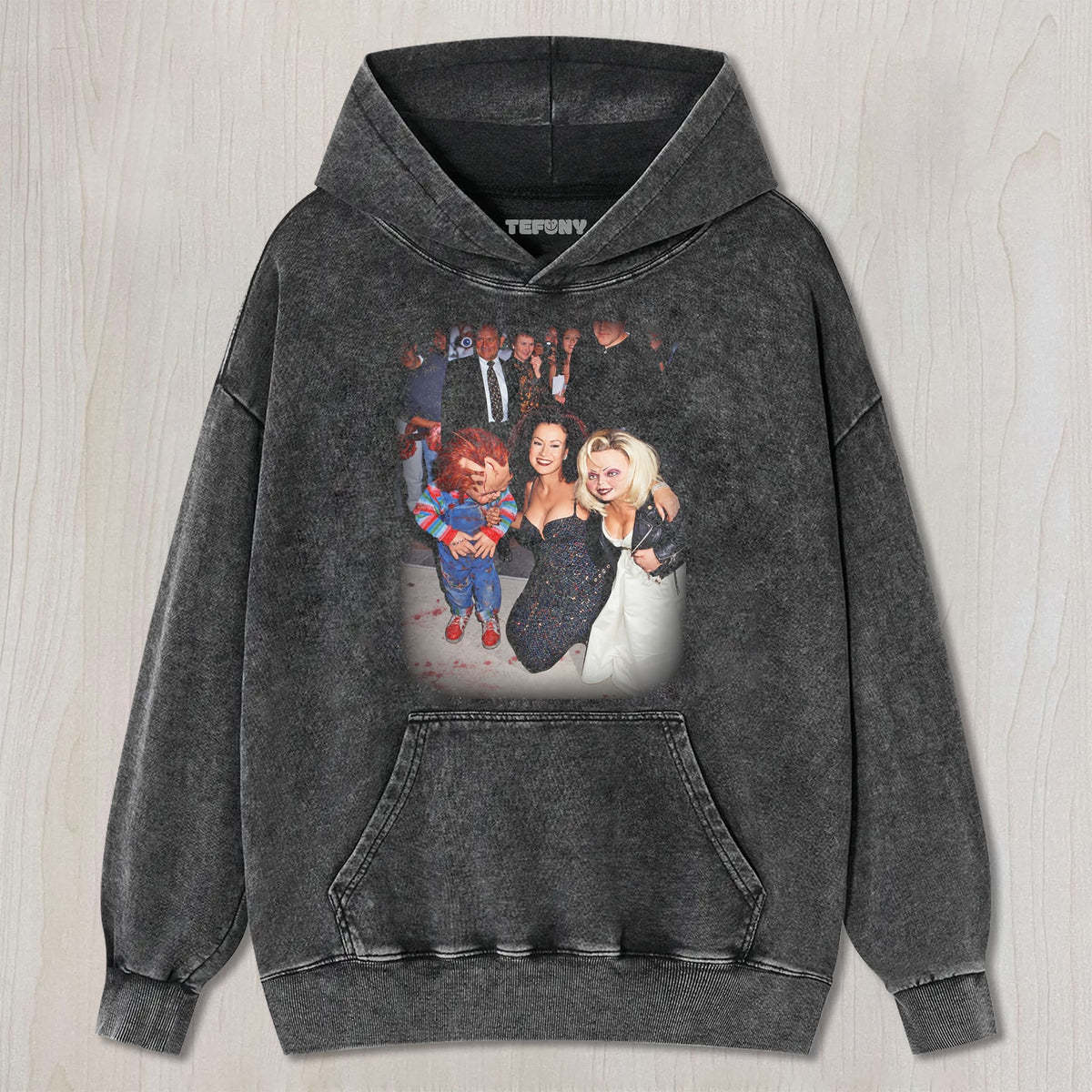 JENNIFER TILLY & BRIDE OF CHUCKY UNISEX TEE, TANK TOP, LAYERED LS, SWEATSHIRT & HOODIE