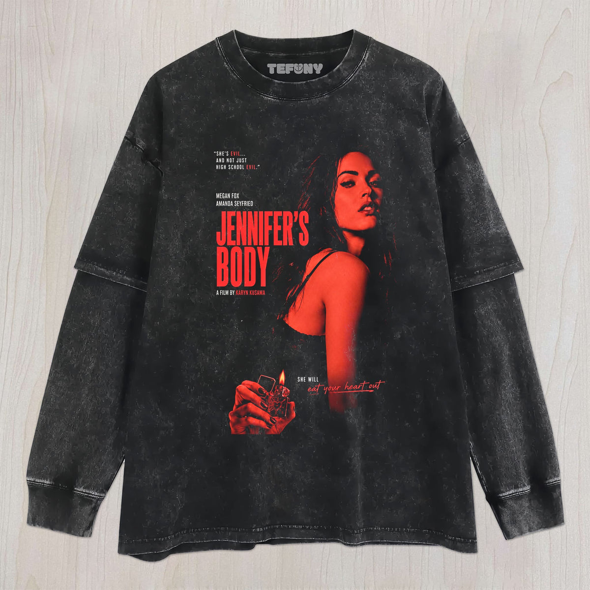 JENNIFER'S BODY V2 UNISEX TEE, TANK TOP, LAYERED LS, SWEATSHIRT & HOODIE