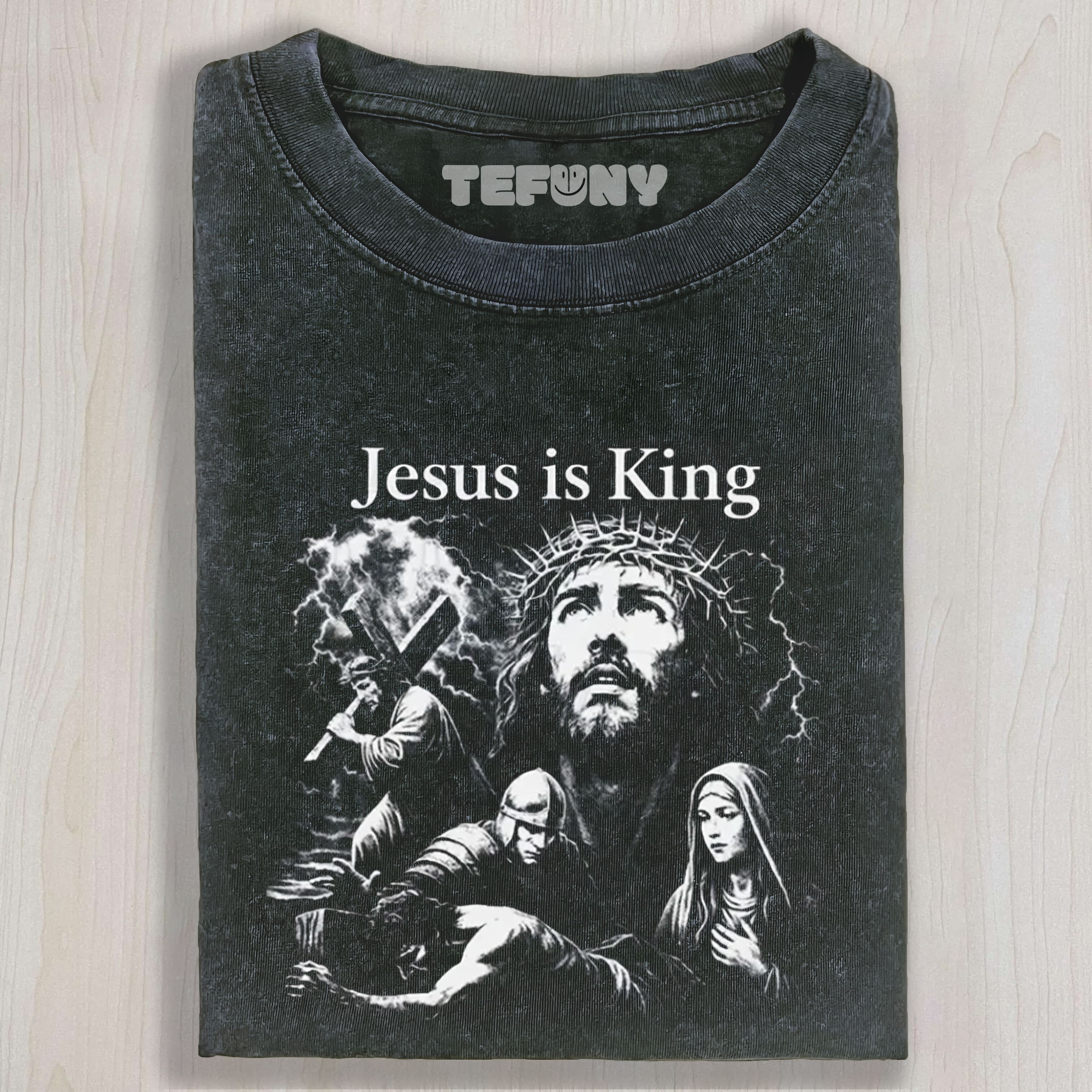 JESUS 5 UNISEX TEE, TANK TOP, LAYERED LS, SWEATSHIRT & HOODIE