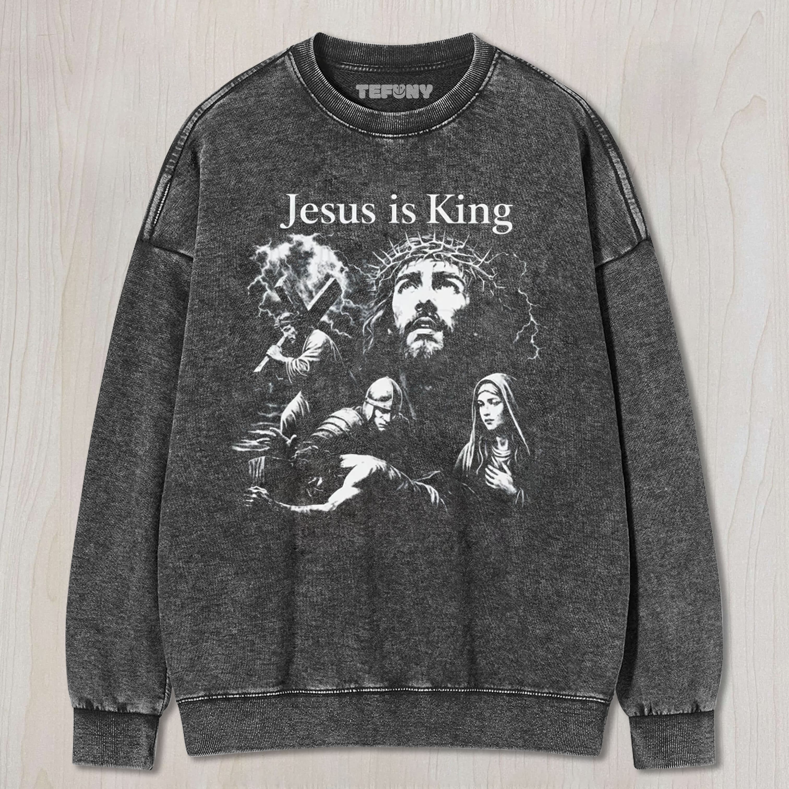 JESUS 5 UNISEX TEE, TANK TOP, LAYERED LS, SWEATSHIRT & HOODIE