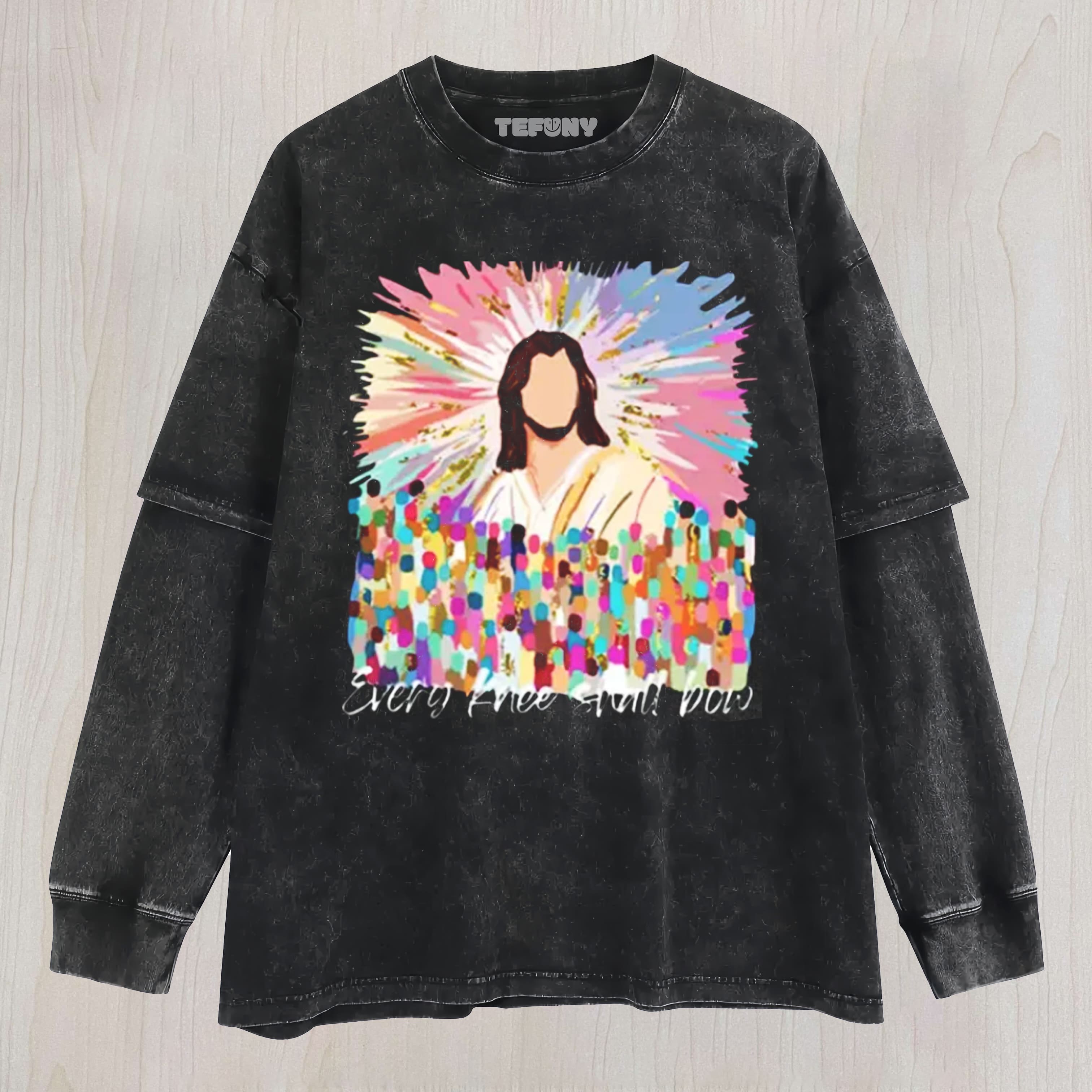 JESUS 9 UNISEX TEE, TANK TOP, LAYERED LS, SWEATSHIRT & HOODIE
