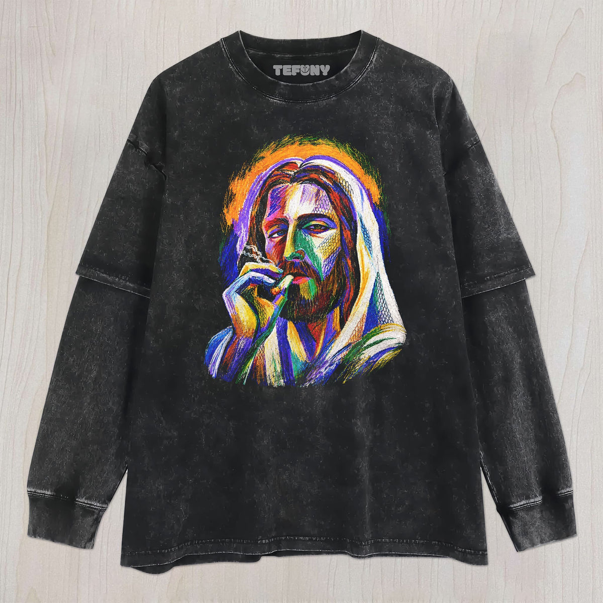 JESUS MEME V4 UNISEX TEE, TANK TOP, LAYERED LS, SWEATSHIRT & HOODIE