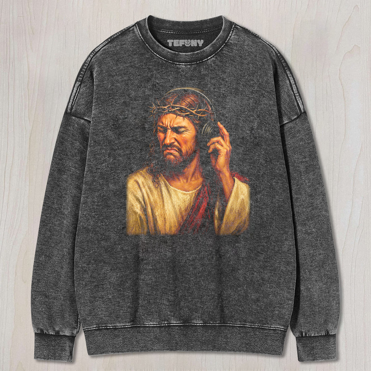 JESUS MEME V5 UNISEX TEE, TANK TOP, LAYERED LS, SWEATSHIRT & HOODIE