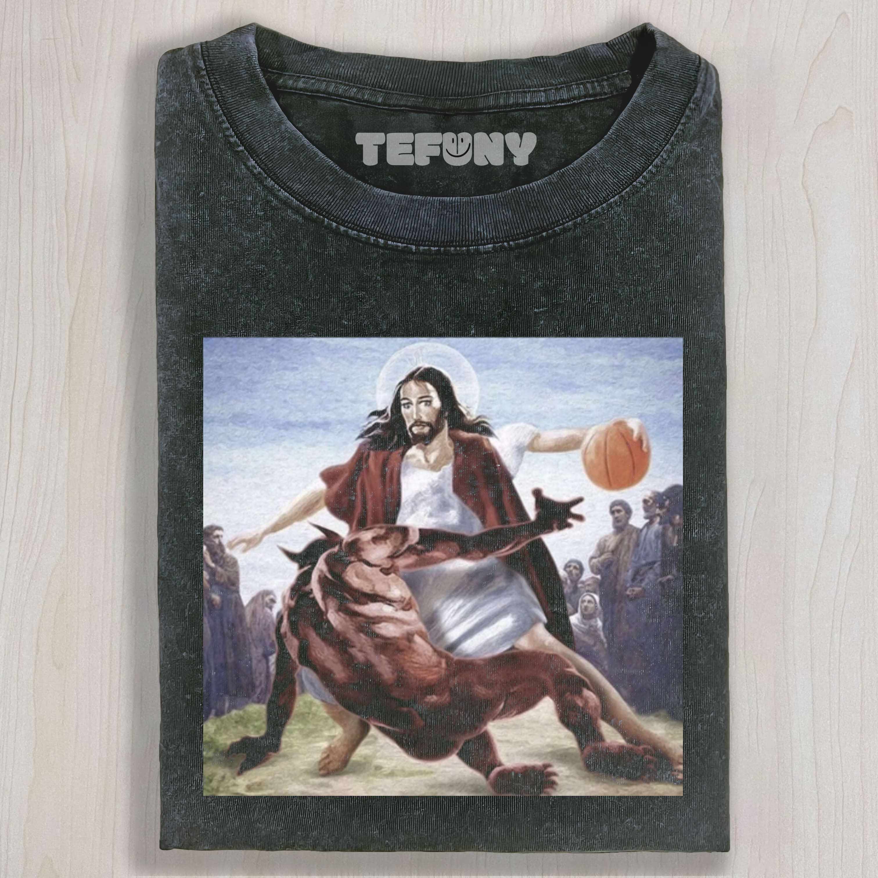 JESUS DRIBBLED THE BALL TEE & SWEAT & HOOD