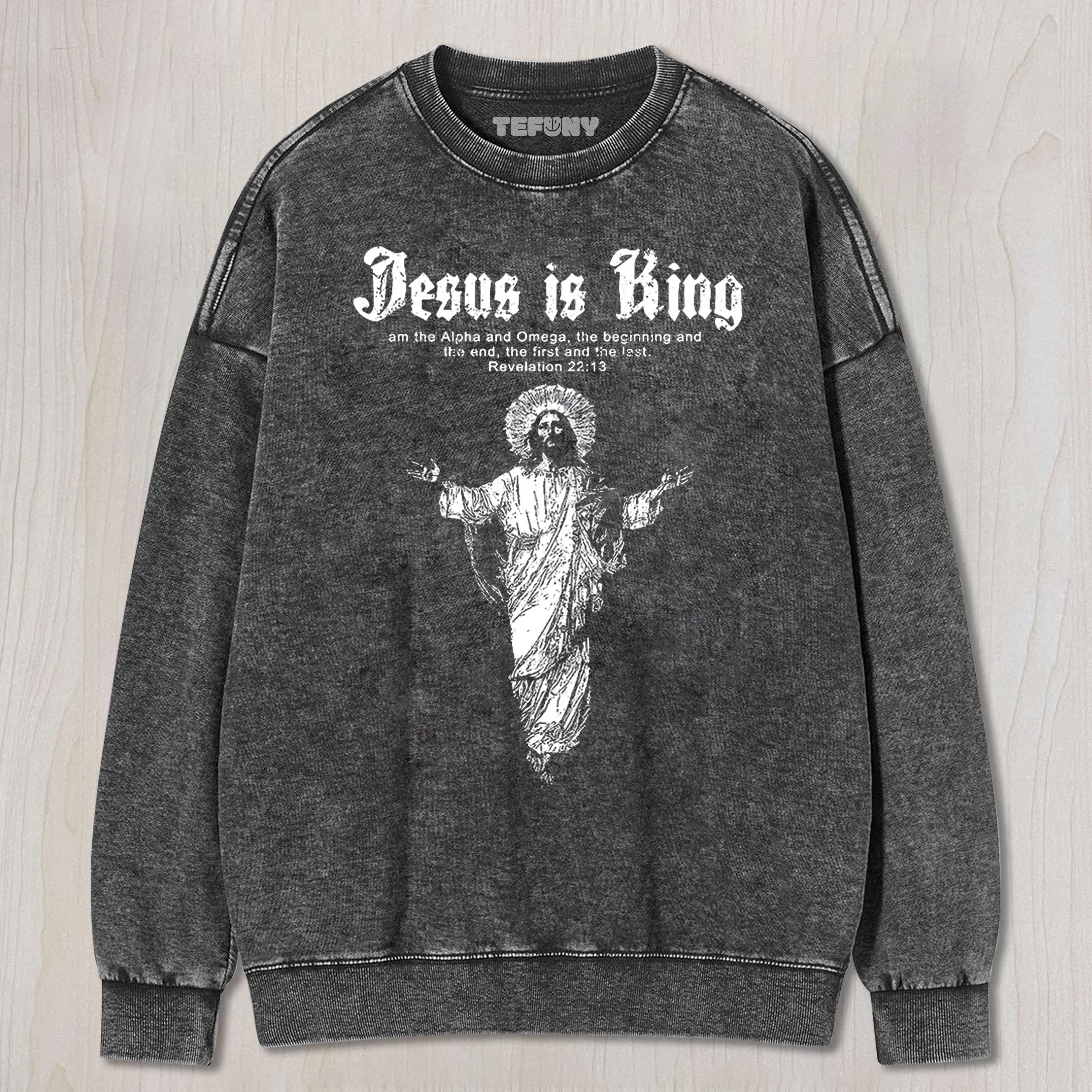 JESUS IS KING TEE & SWEAT & HOOD