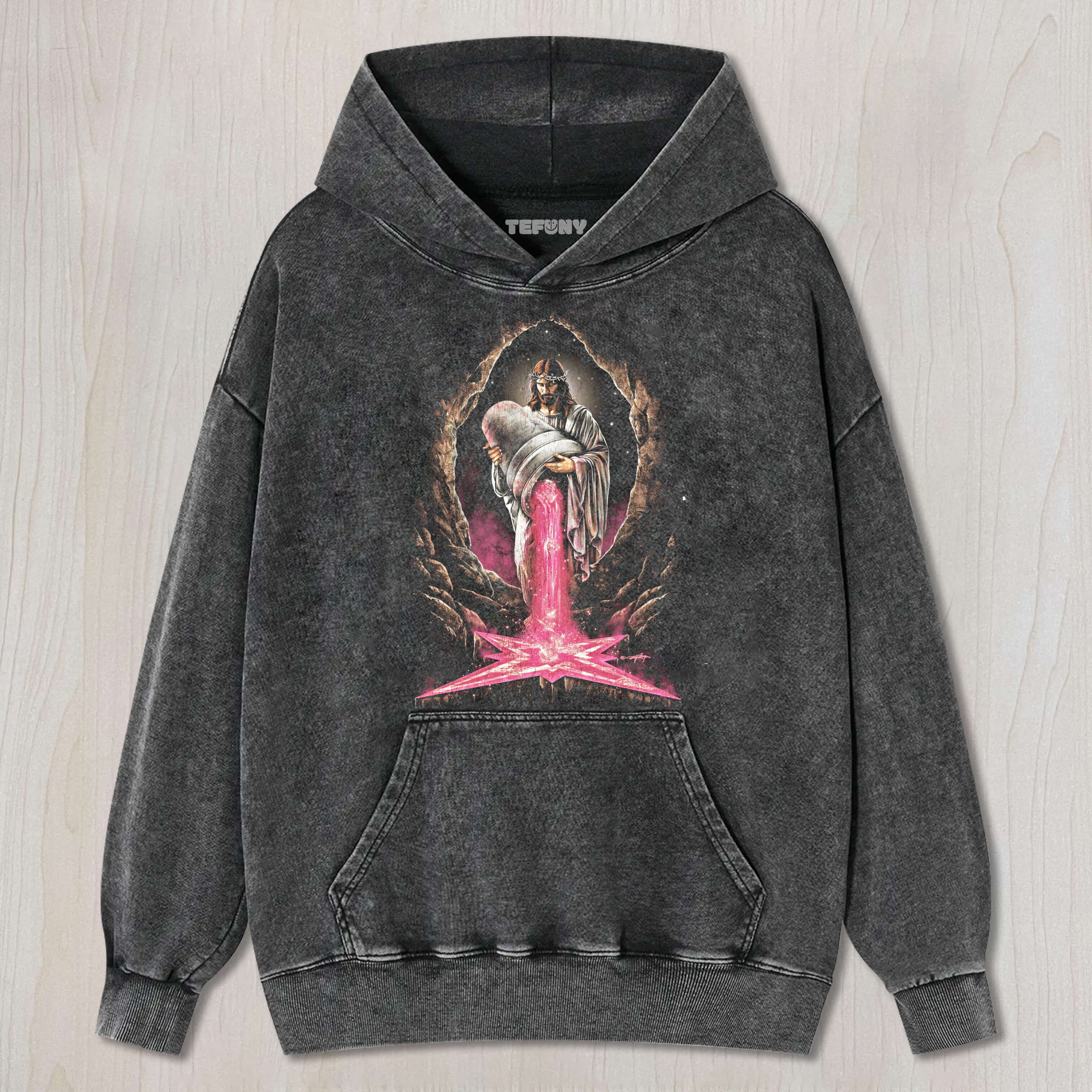 JESUS POURS LIQUID TEE & SWEAT & HOOD