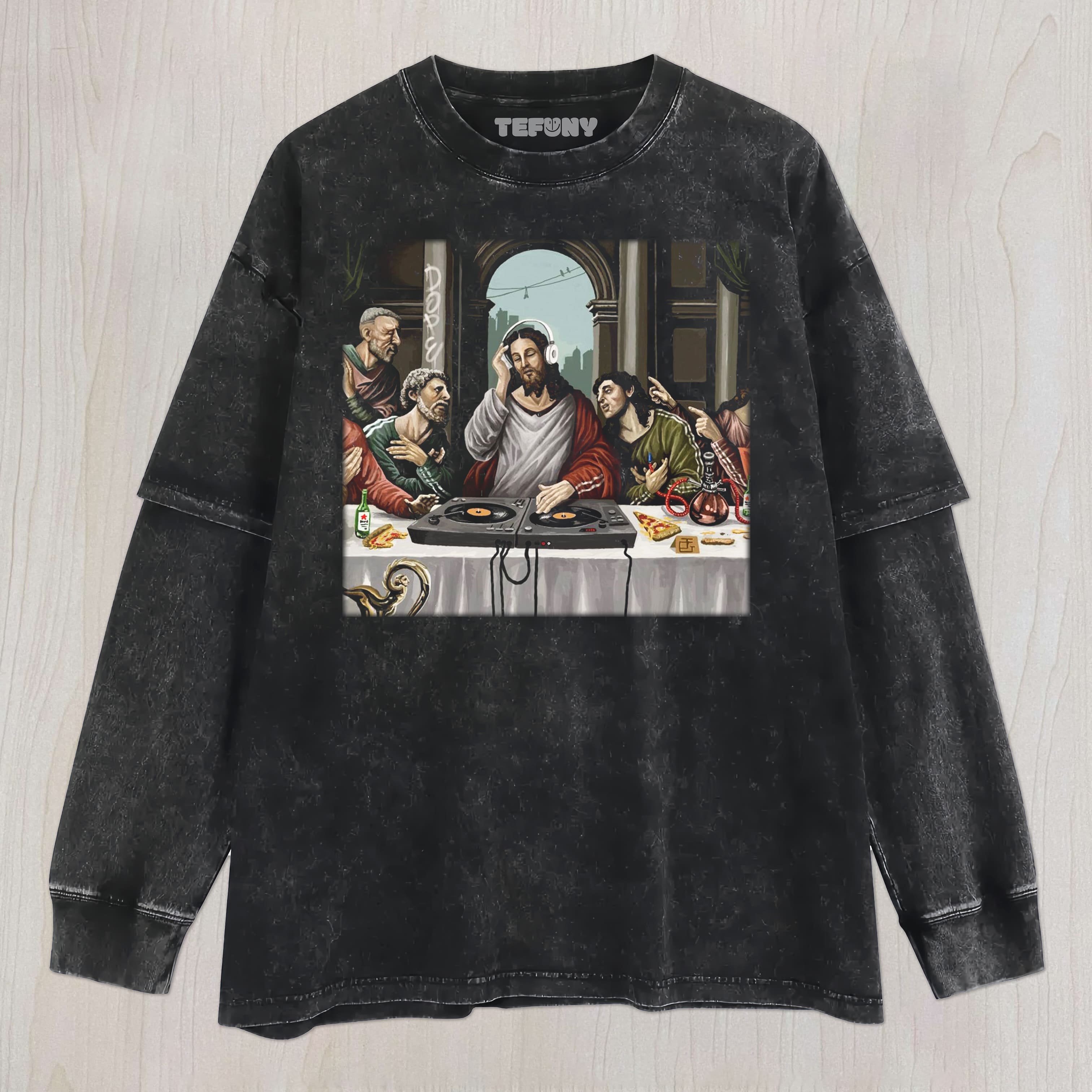 JESUS ROCK N' ROLL REUNION UNISEX TEE, TANK TOP, LAYERED LS, SWEATSHIRT & HOODIE