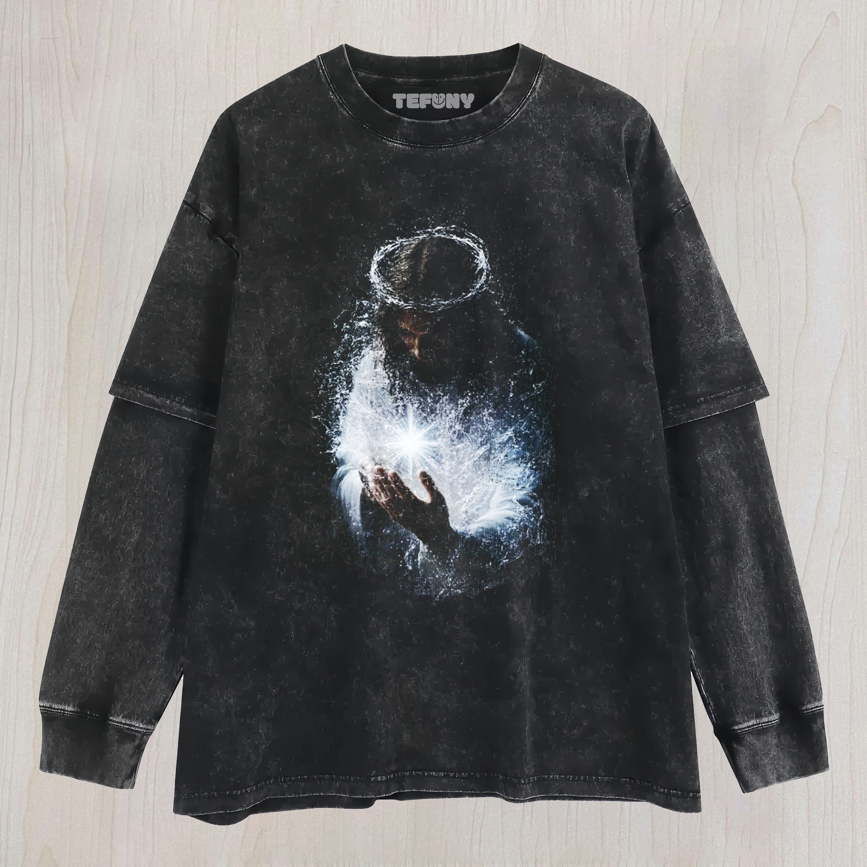 JESUS-4 LAYERED LONG SLEEVE