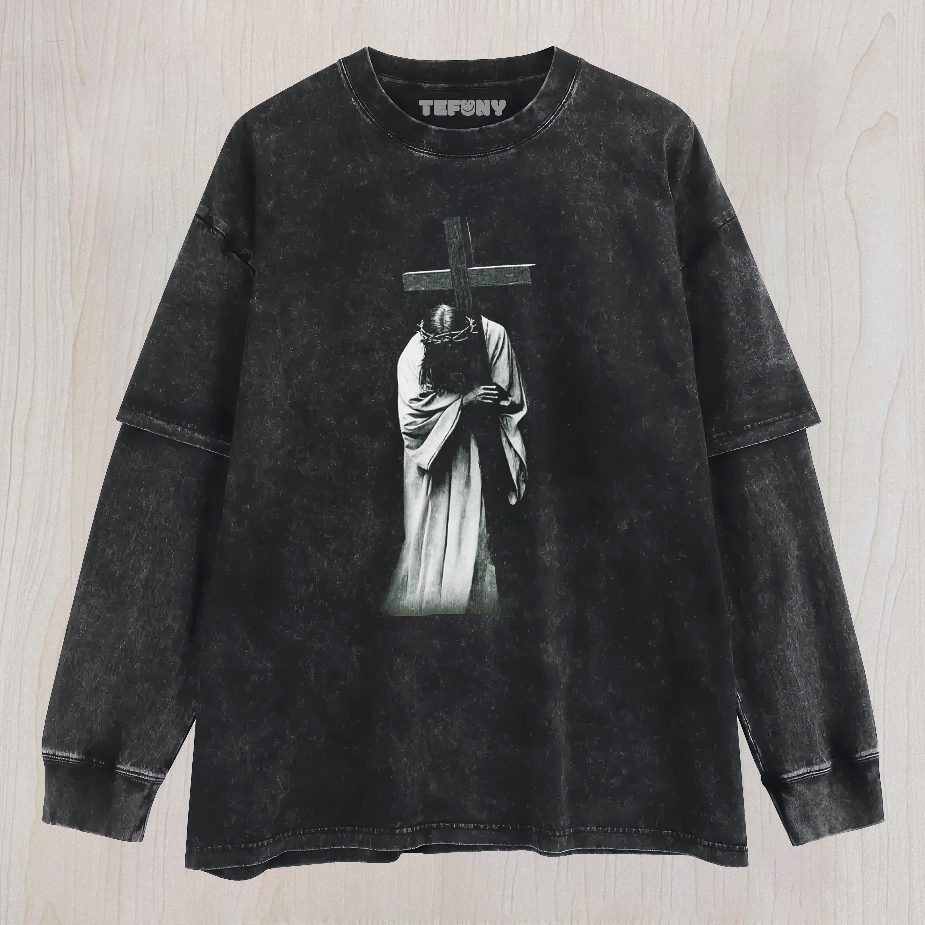 JESUS-7 LAYERED LONG SLEEVE