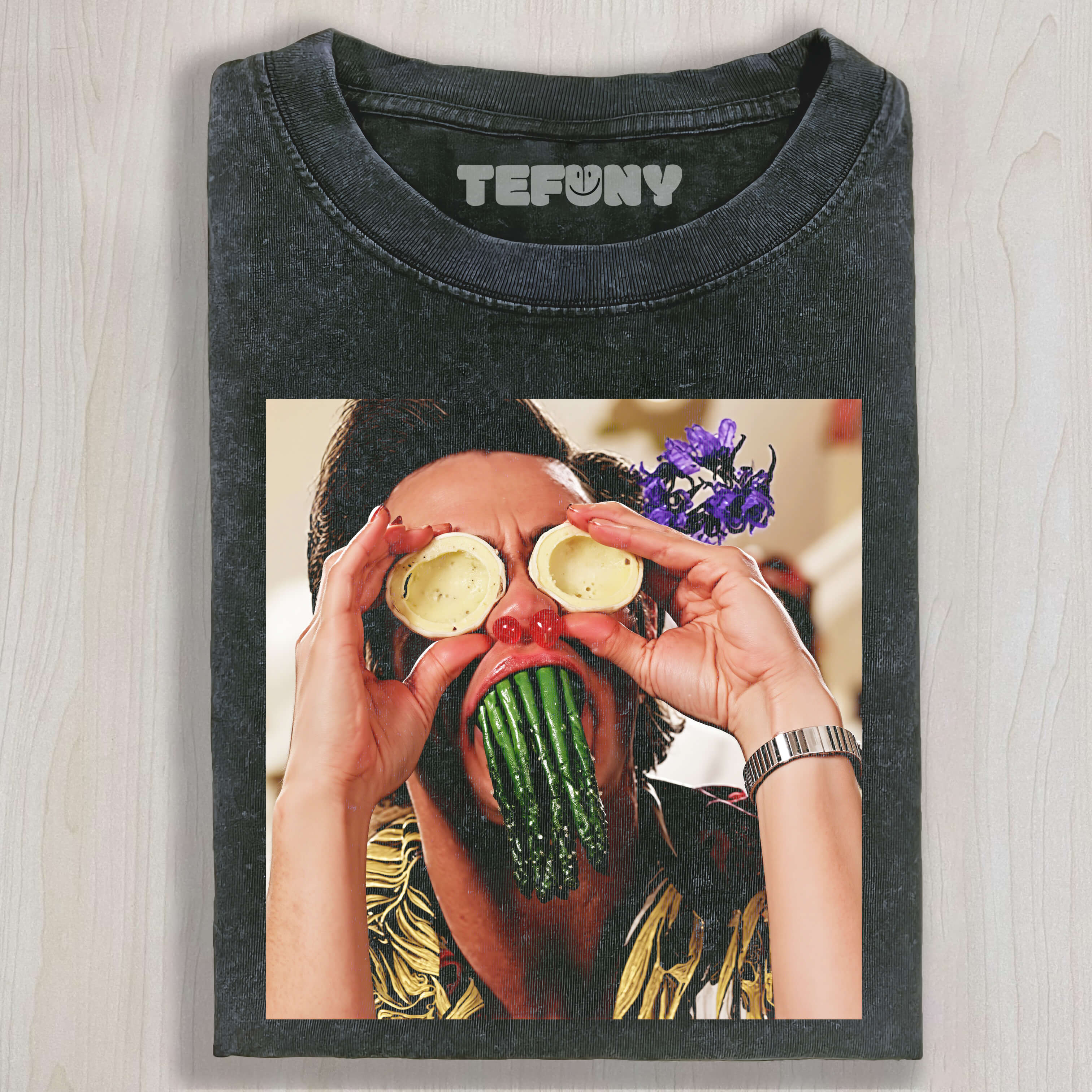 JIM CARREY FILLED HIS ENTIRE FACE T-SHIRT & LONG SLEEVES & HOODIES