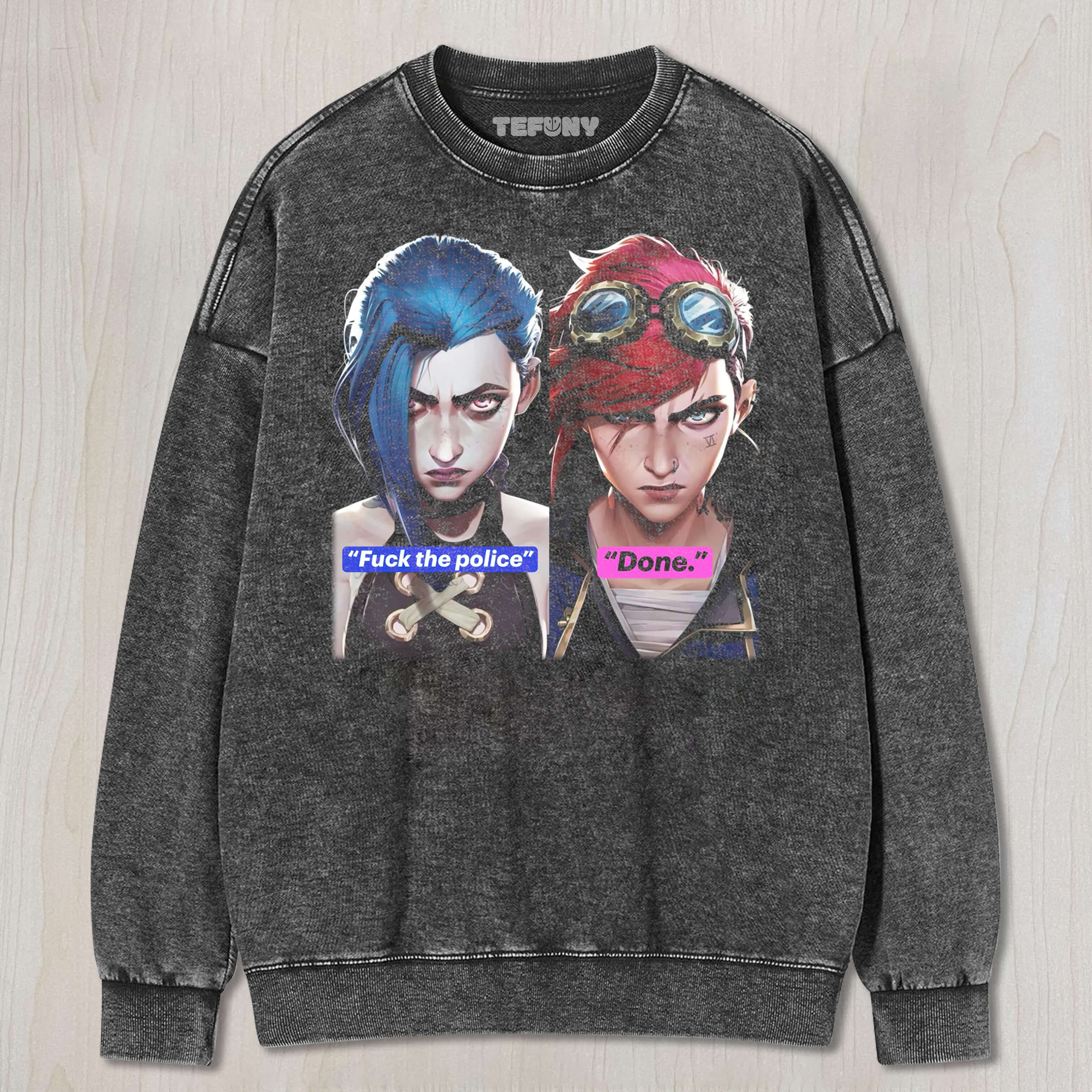 JINX AND VI TEE & SWEAT & HOOD