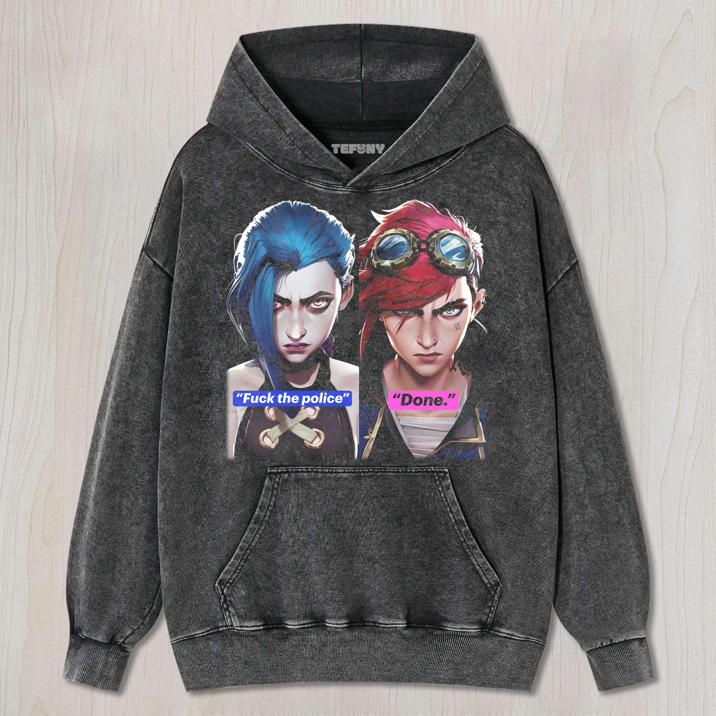 JINX AND VI TEE & SWEAT & HOOD