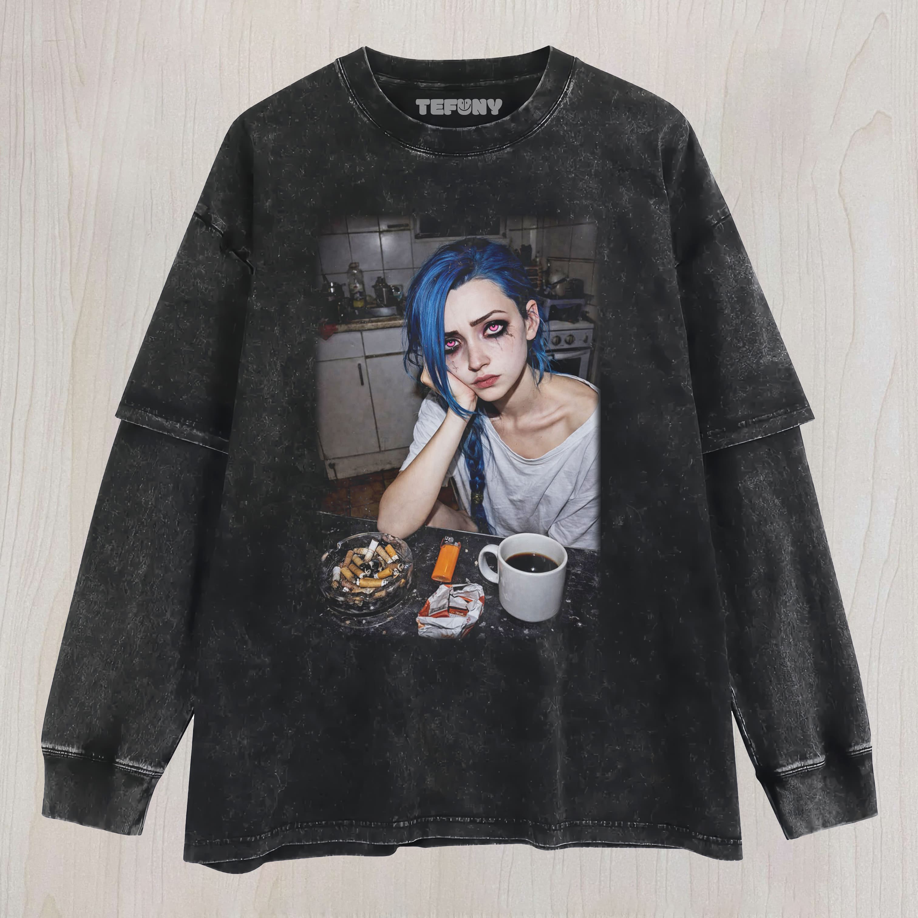 JINX AT HOME LAYERED LONG SLEEVE