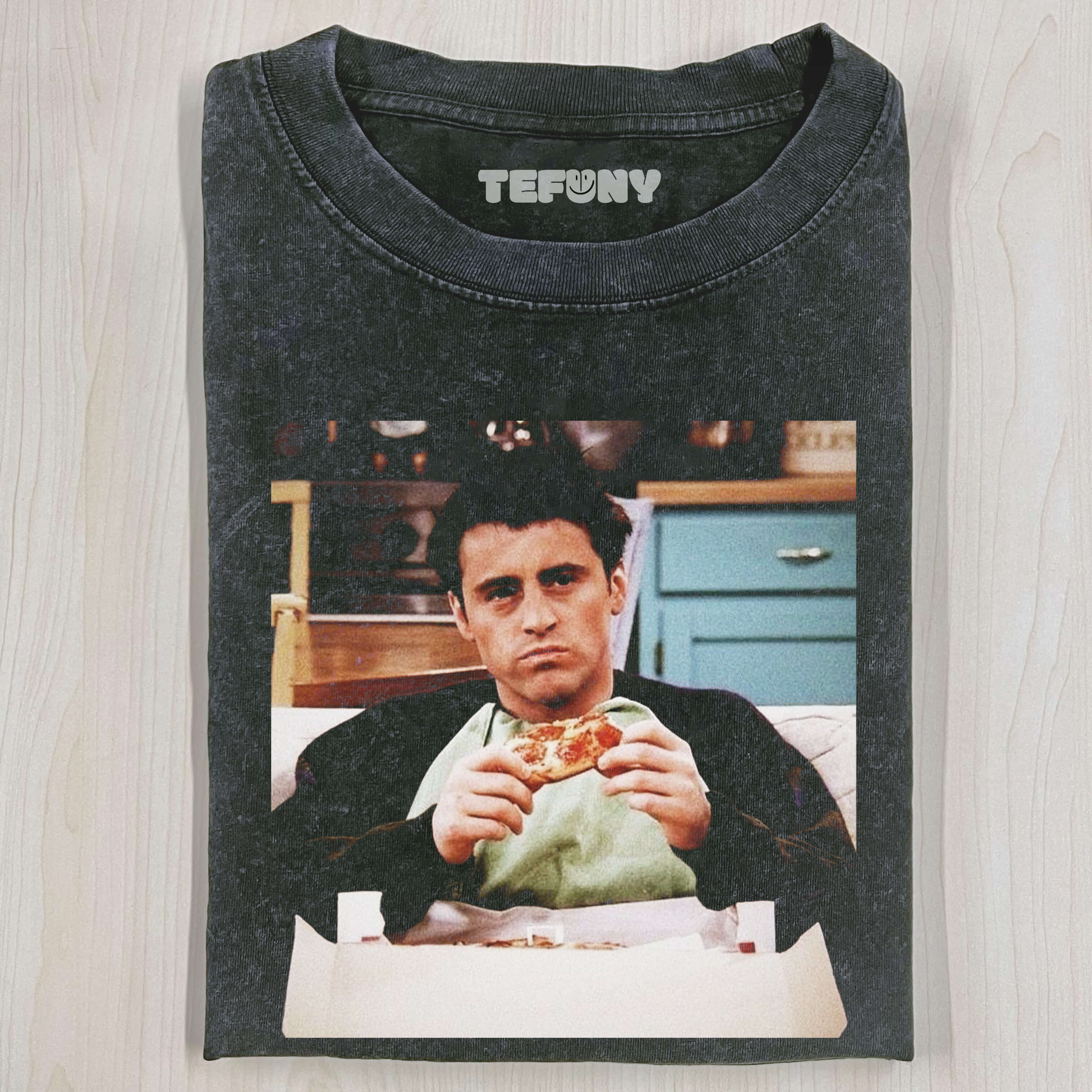 JOEY TRIBBIANI EATING PIZZA T-SHIRT
