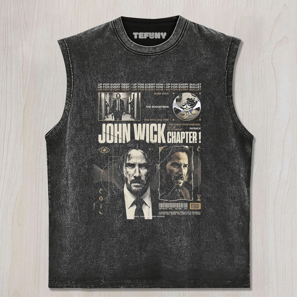 JOHN WICK V2 UNISEX TEE, TANK TOP, LAYERED LS, SWEATSHIRT & HOODIE