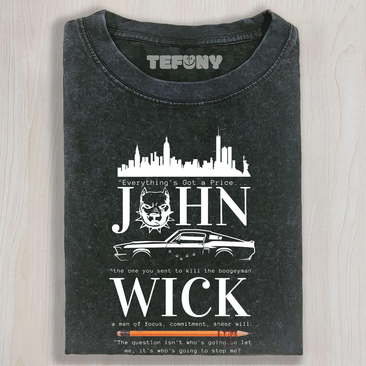 JOHN WICK V3 UNISEX TEE, TANK TOP, LAYERED LS, SWEATSHIRT & HOODIE