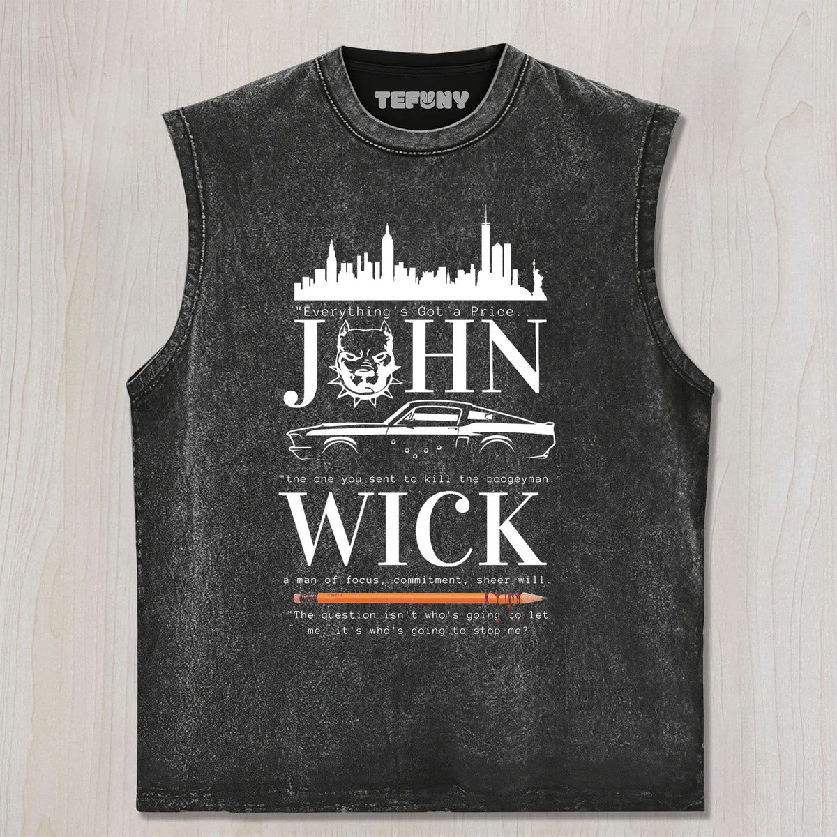 JOHN WICK V3 UNISEX TEE, TANK TOP, LAYERED LS, SWEATSHIRT & HOODIE