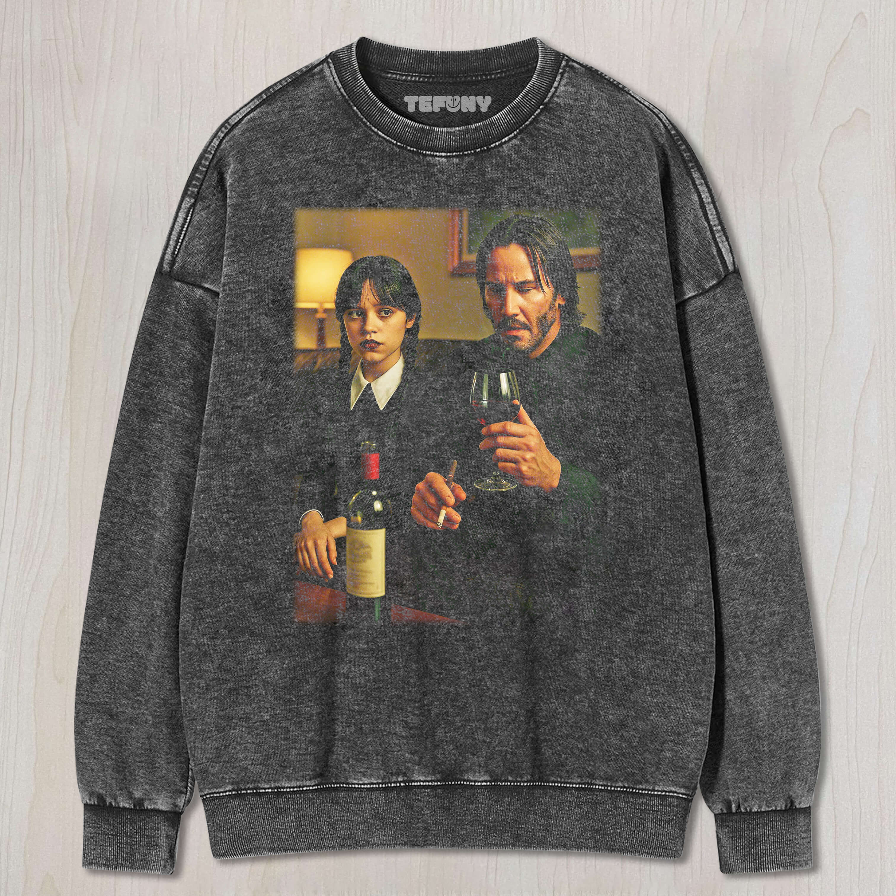 JOHN WICK AND WEDNESDAY T-SHIRT