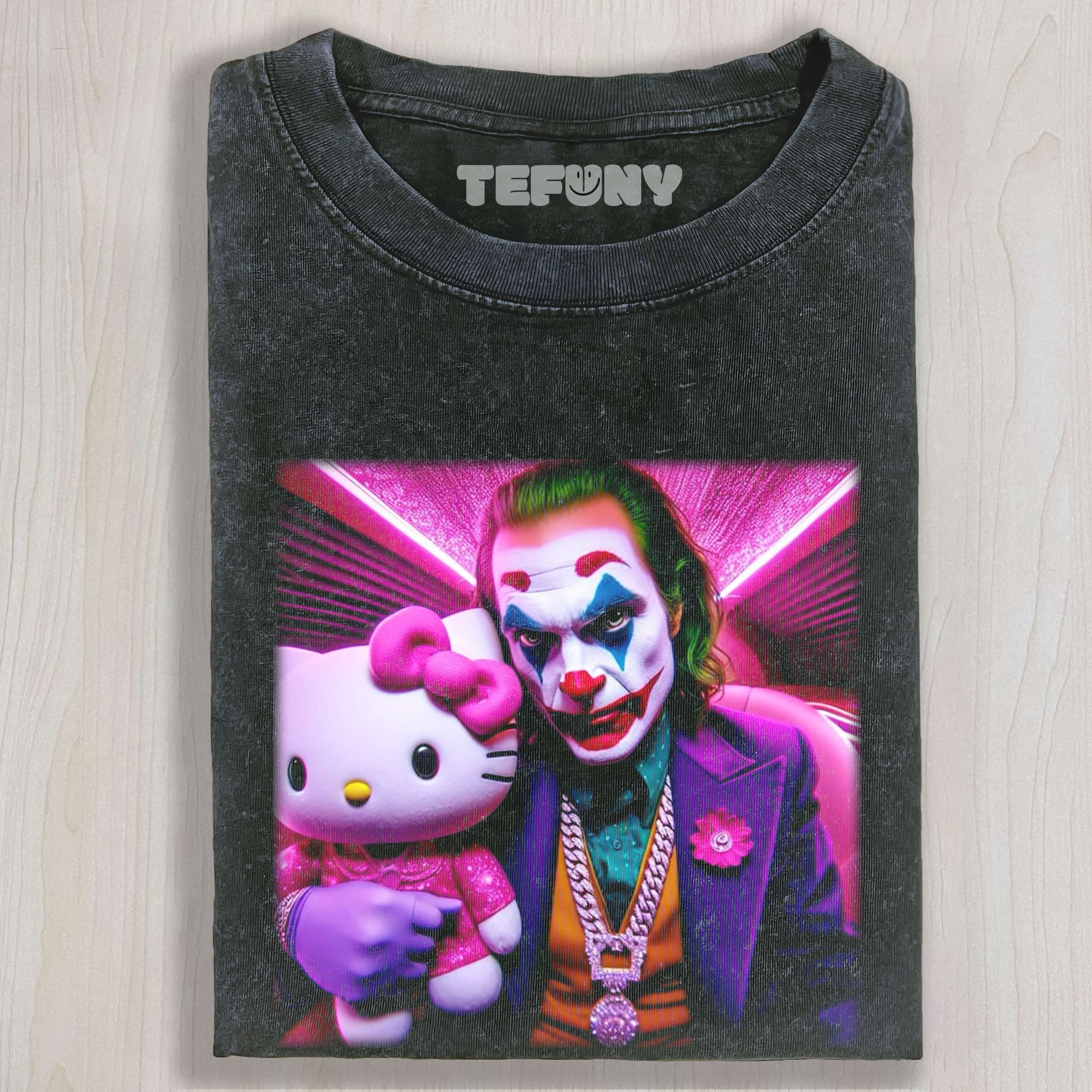 JOKER AND HELLO KITTY TEE & SWEAT & HOOD