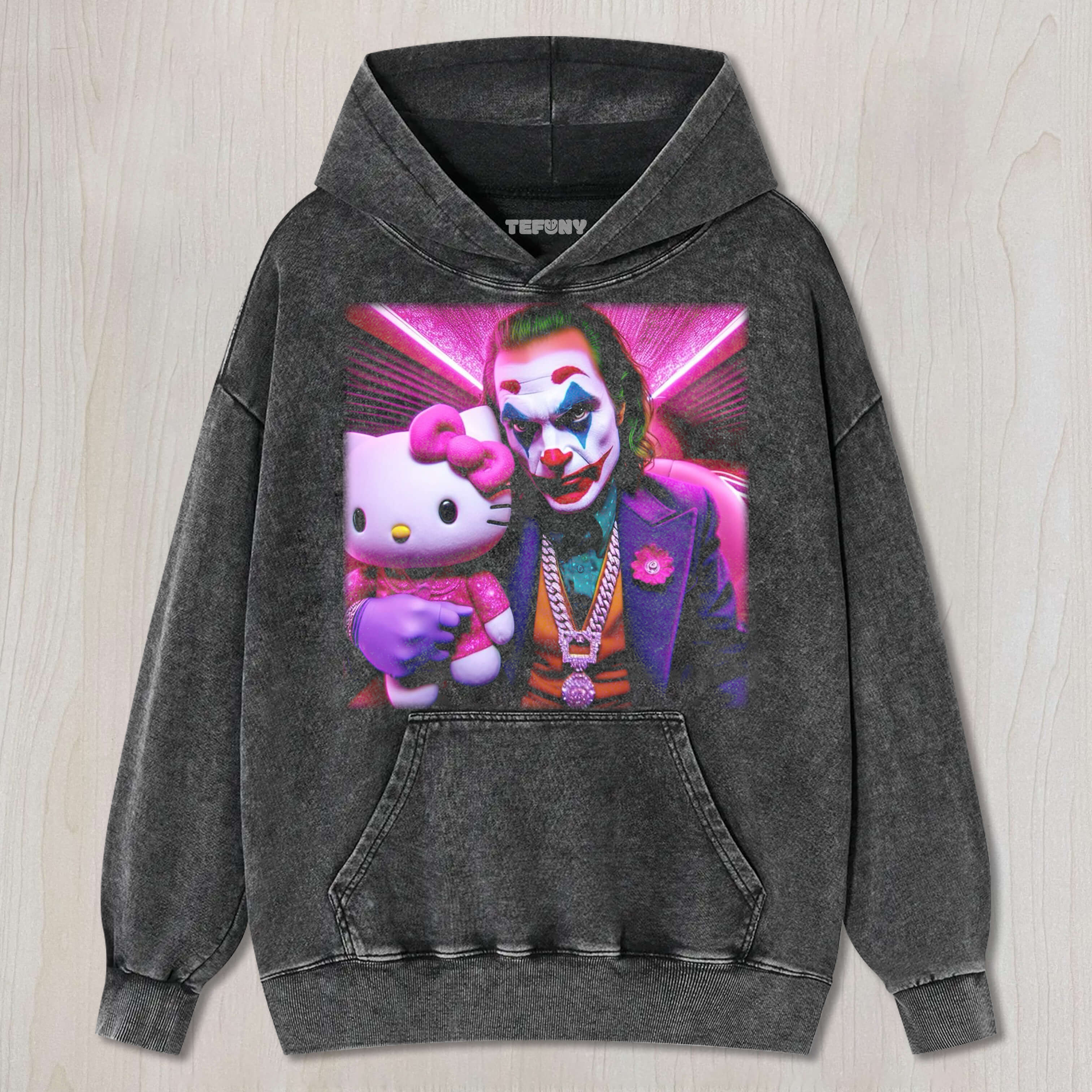 JOKER AND HELLO KITTY TEE & SWEAT & HOOD