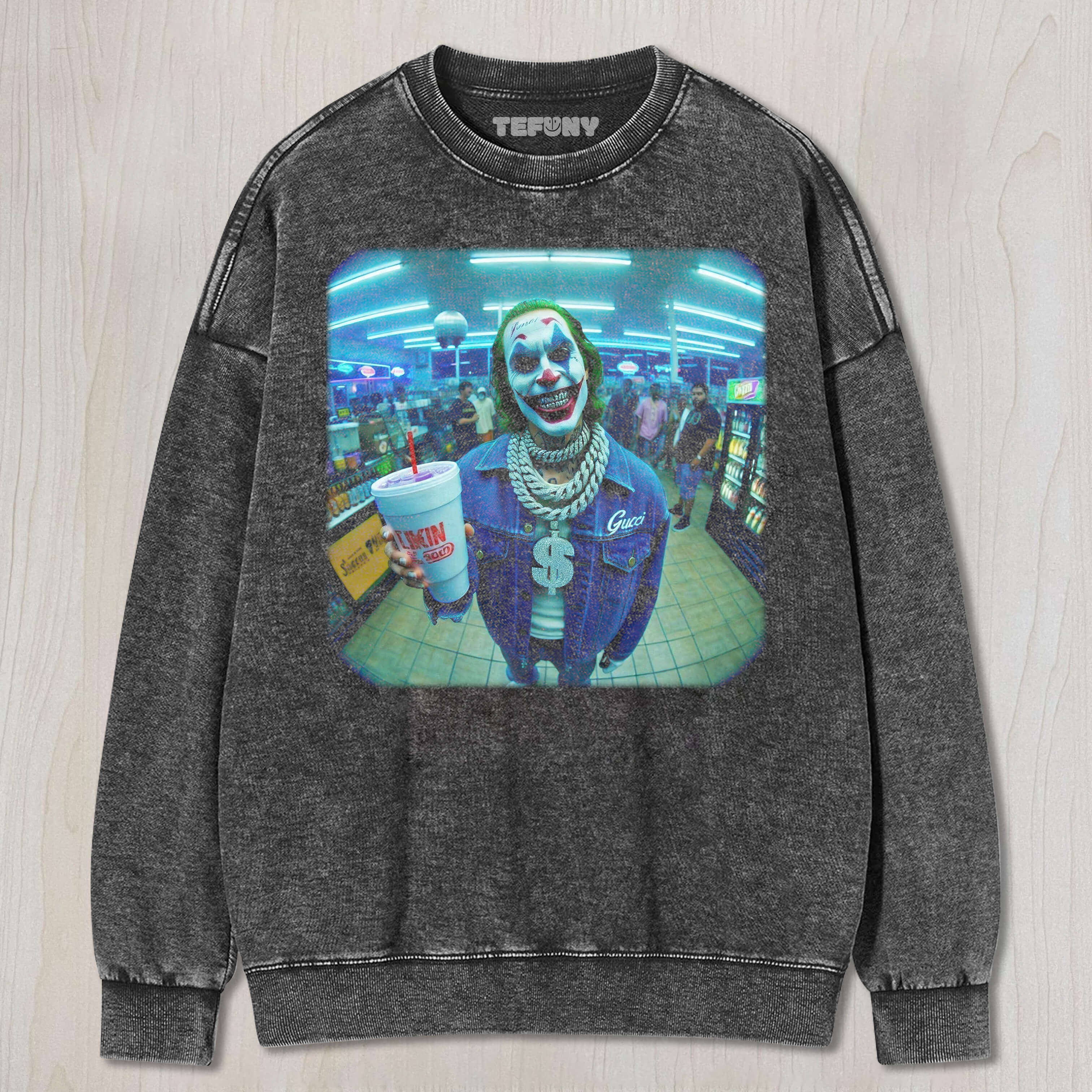 JOKER IN THE SUPERMARKET TEE & SWEAT & HOOD