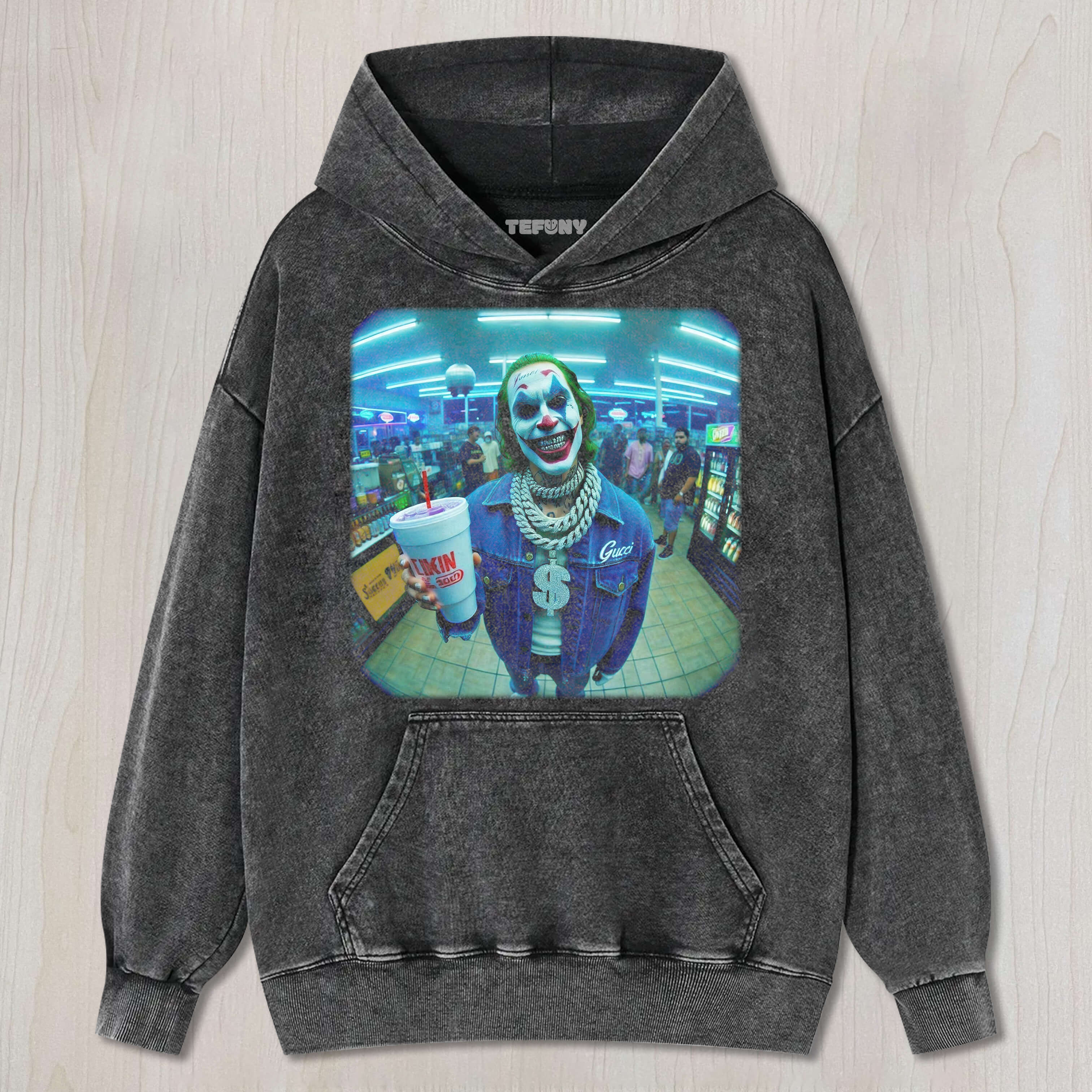 JOKER IN THE SUPERMARKET TEE & SWEAT & HOOD