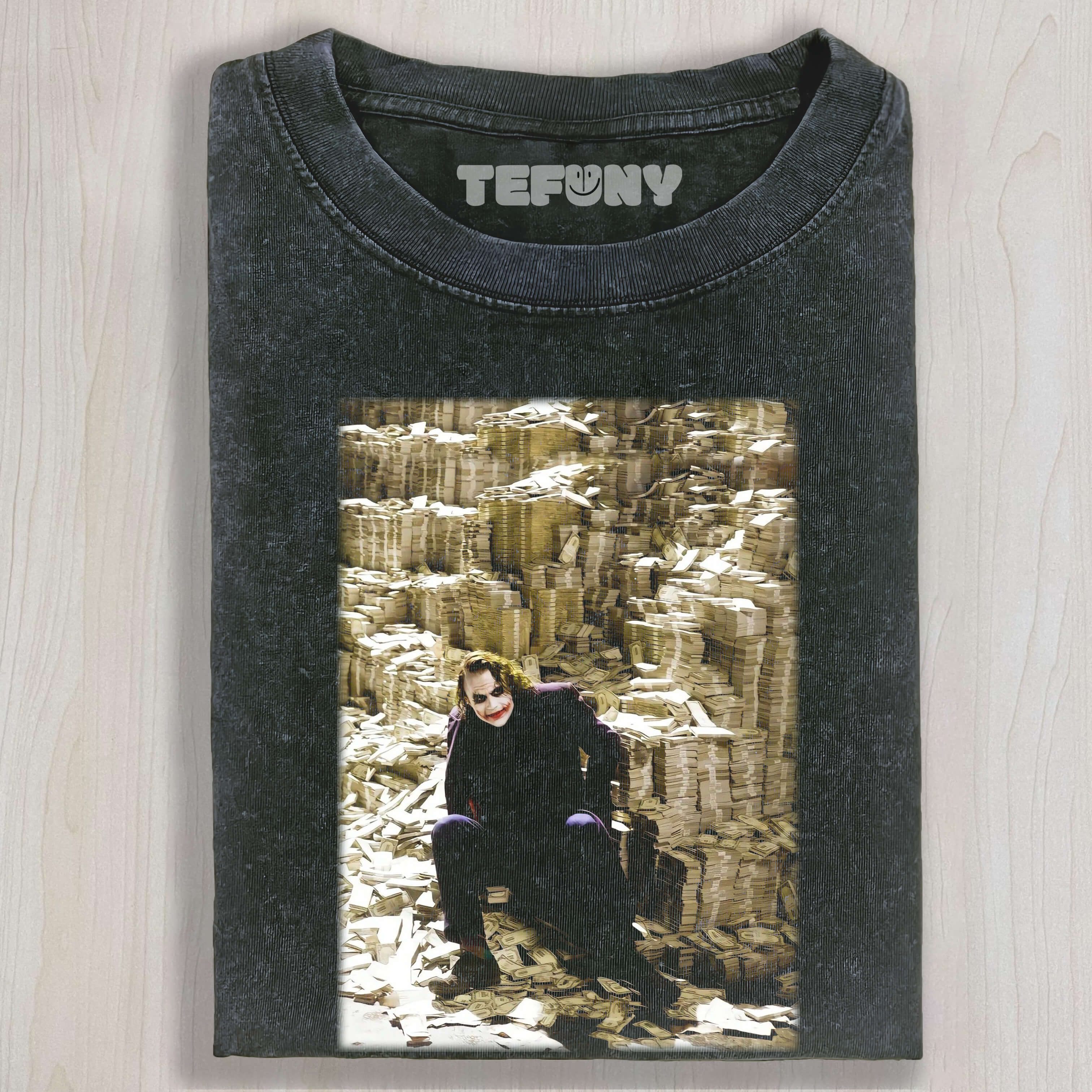 JOKER SITS ON THE MONEY TEE & SWEAT & HOOD