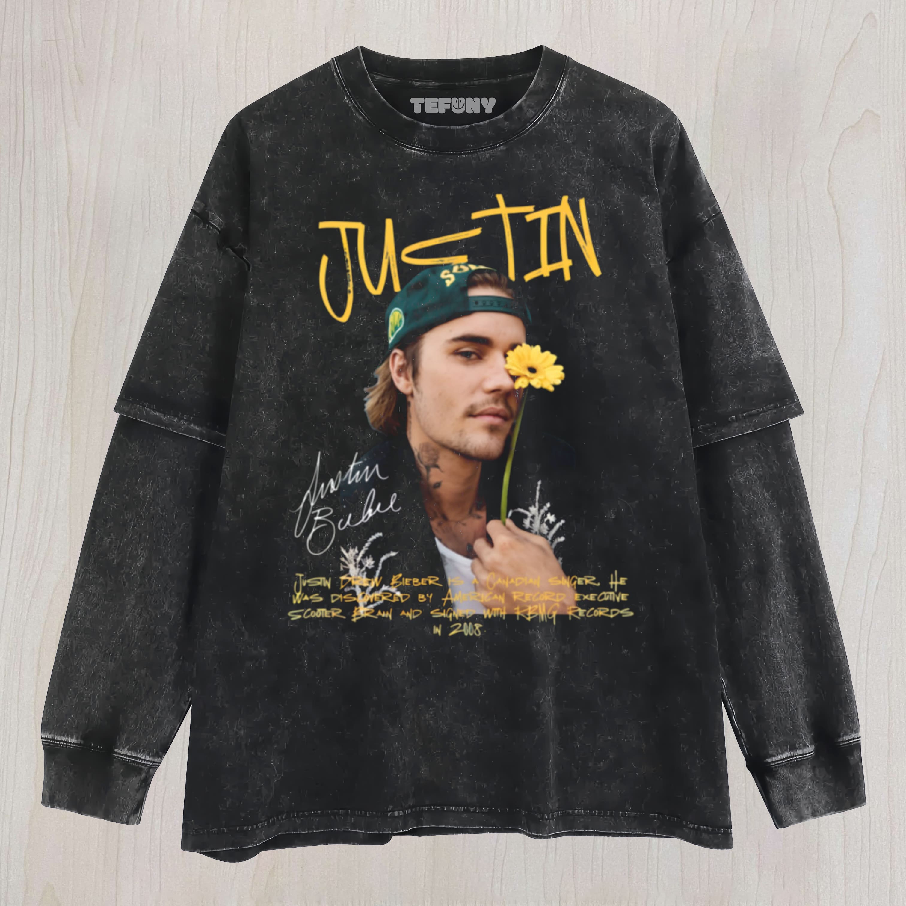 JUSTIN BIEBER1 UNISEX TEE, TANK TOP, LAYERED LS, SWEATSHIRT & HOODIE
