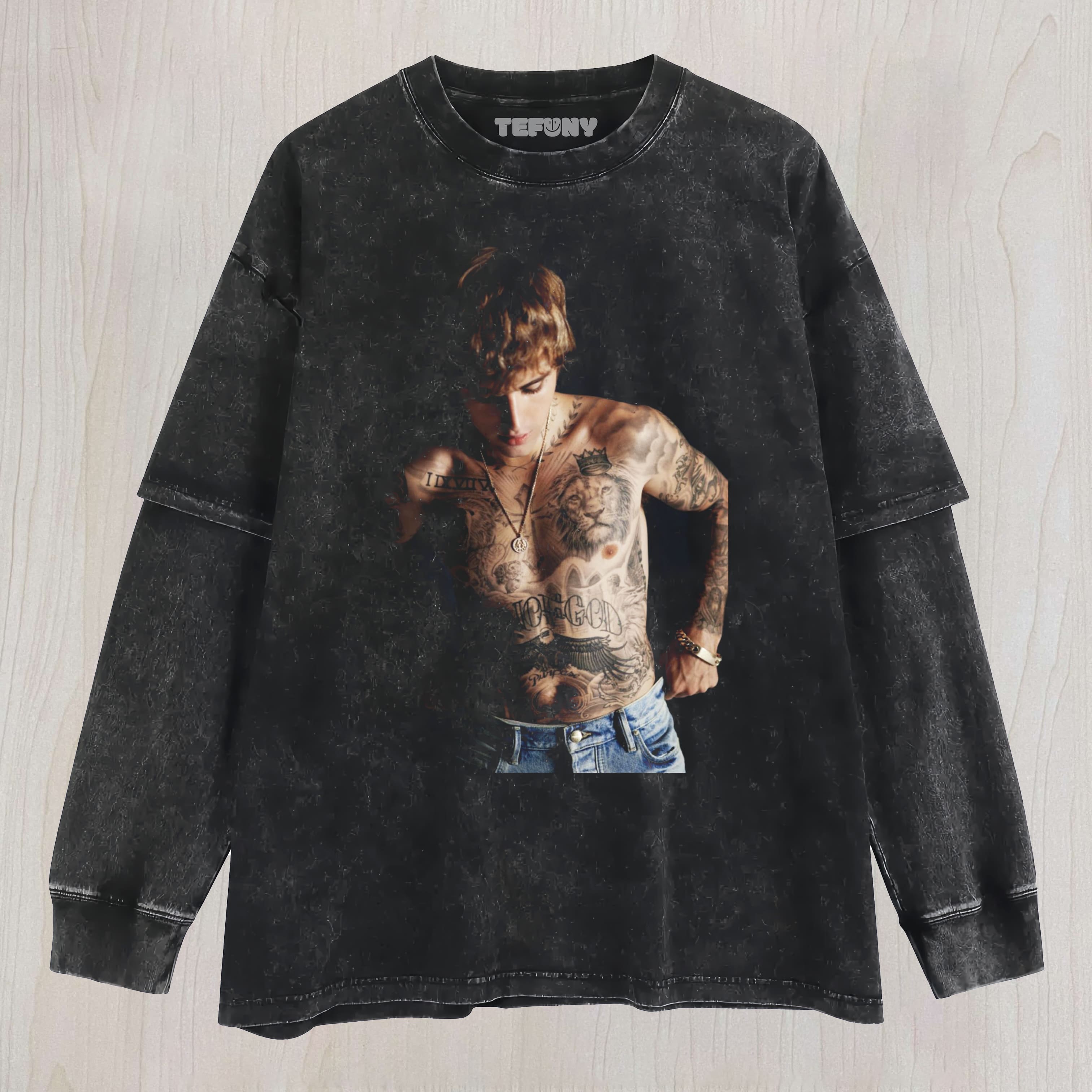 JUSTIN BIEBER1 UNISEX TEE, TANK TOP, LAYERED LS, SWEATSHIRT & HOODIE