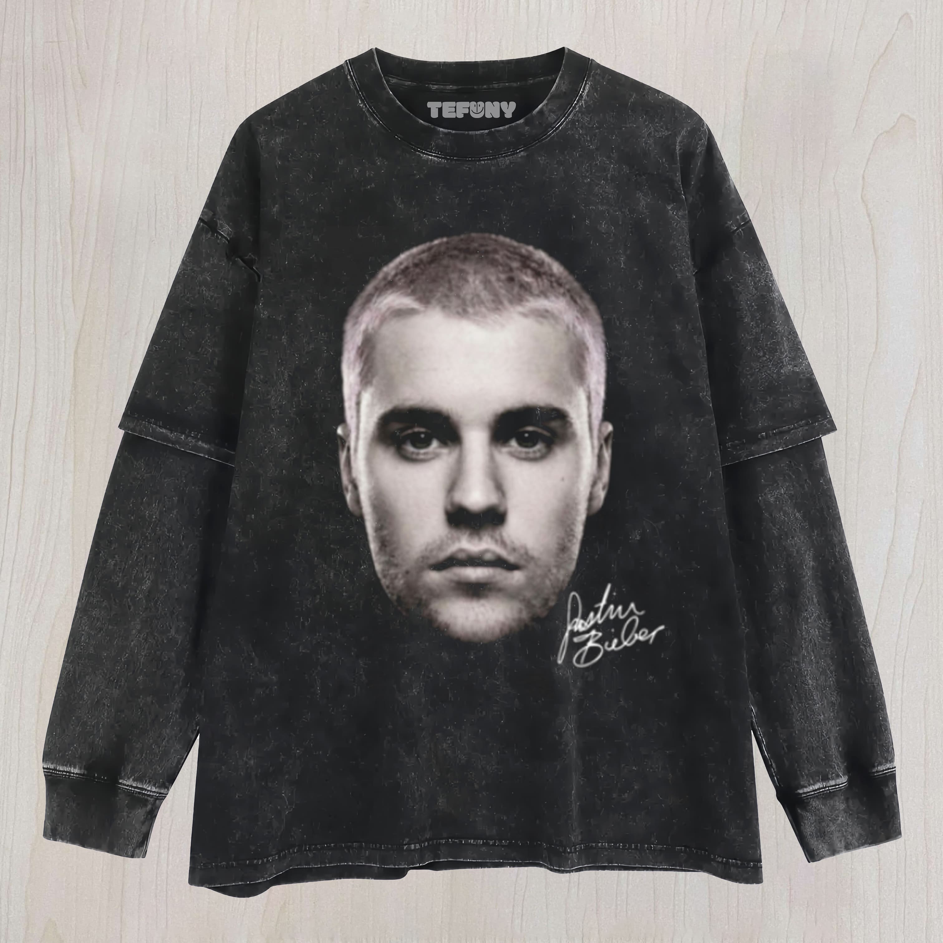 JUSTIN BIEBER2 UNISEX TEE, TANK TOP, LAYERED LS, SWEATSHIRT & HOODIE
