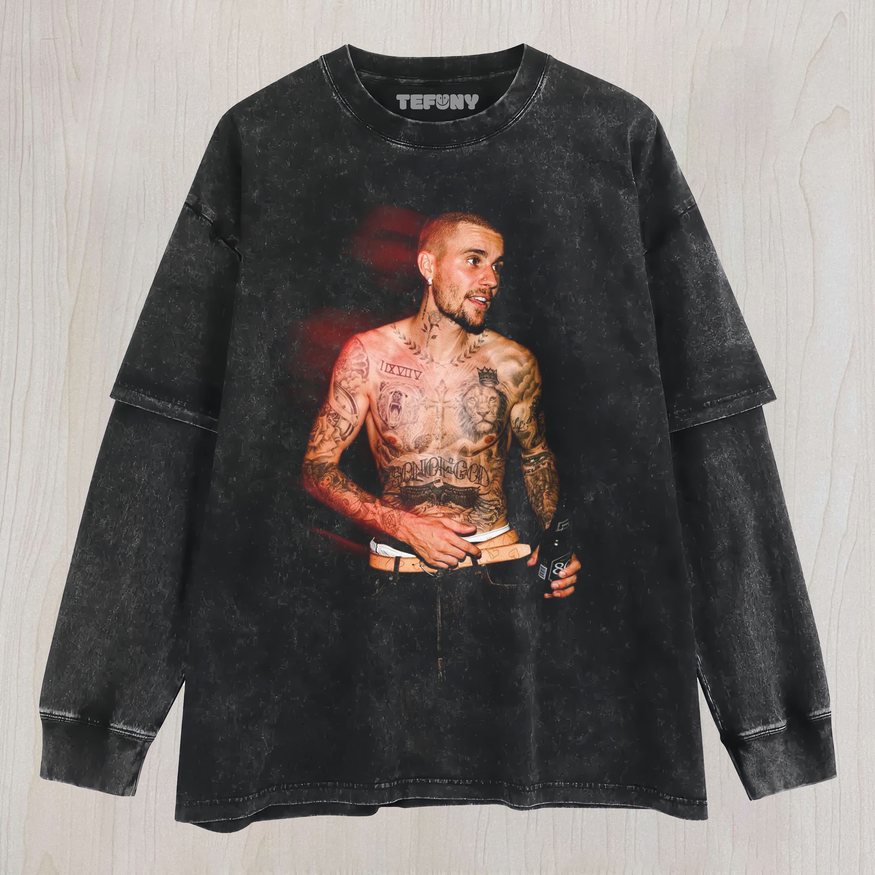 JUSTIN BIEBER3 UNISEX TEE, TANK TOP, LAYERED LS, SWEATSHIRT & HOODIE