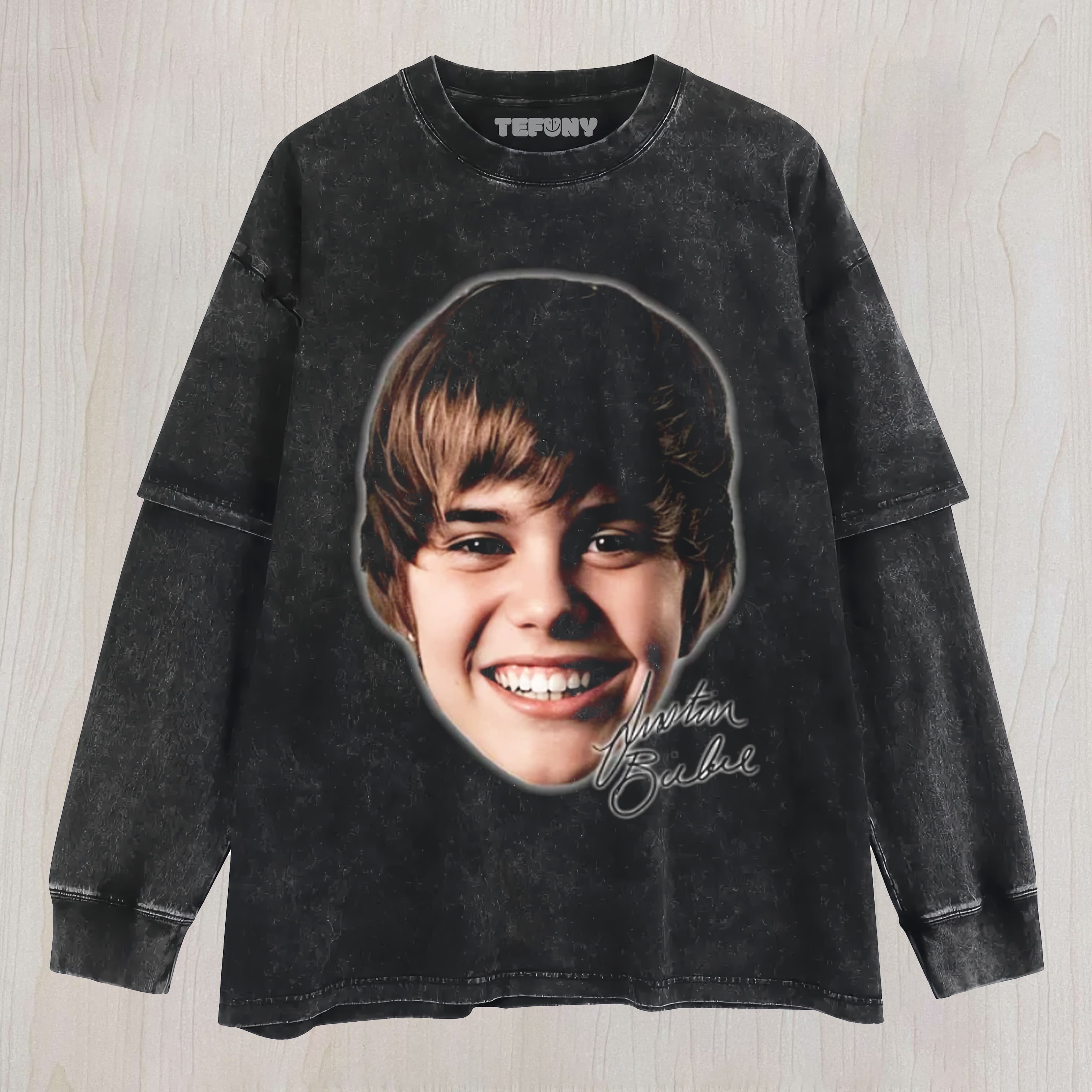 JUSTIN BIEBER V2 TEE UNISEX TEE, TANK TOP, LAYERED LS, SWEATSHIRT & HOODIE