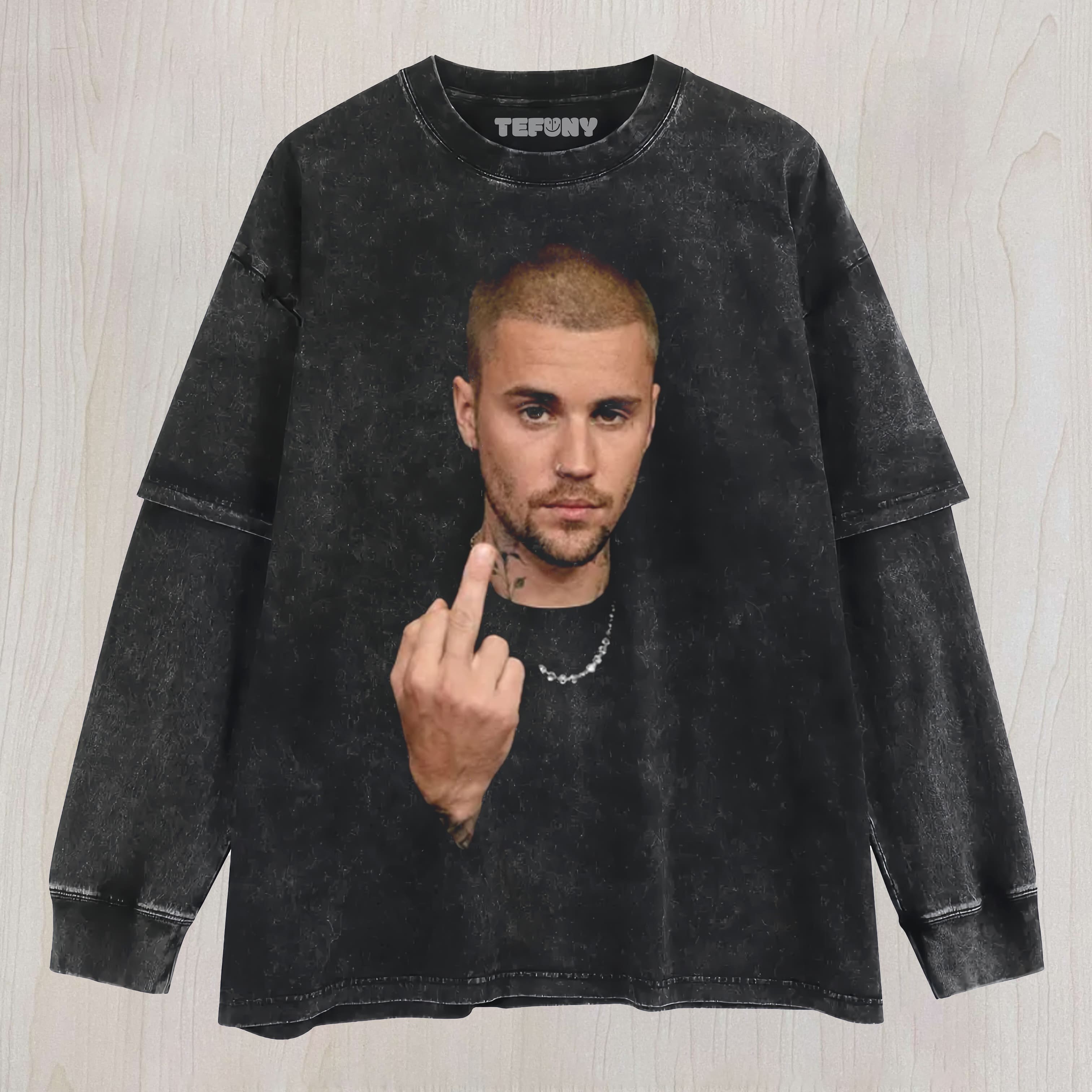 JUSTIN BIEBER V3 UNISEX TEE, TANK TOP, LAYERED LS, SWEATSHIRT & HOODIE