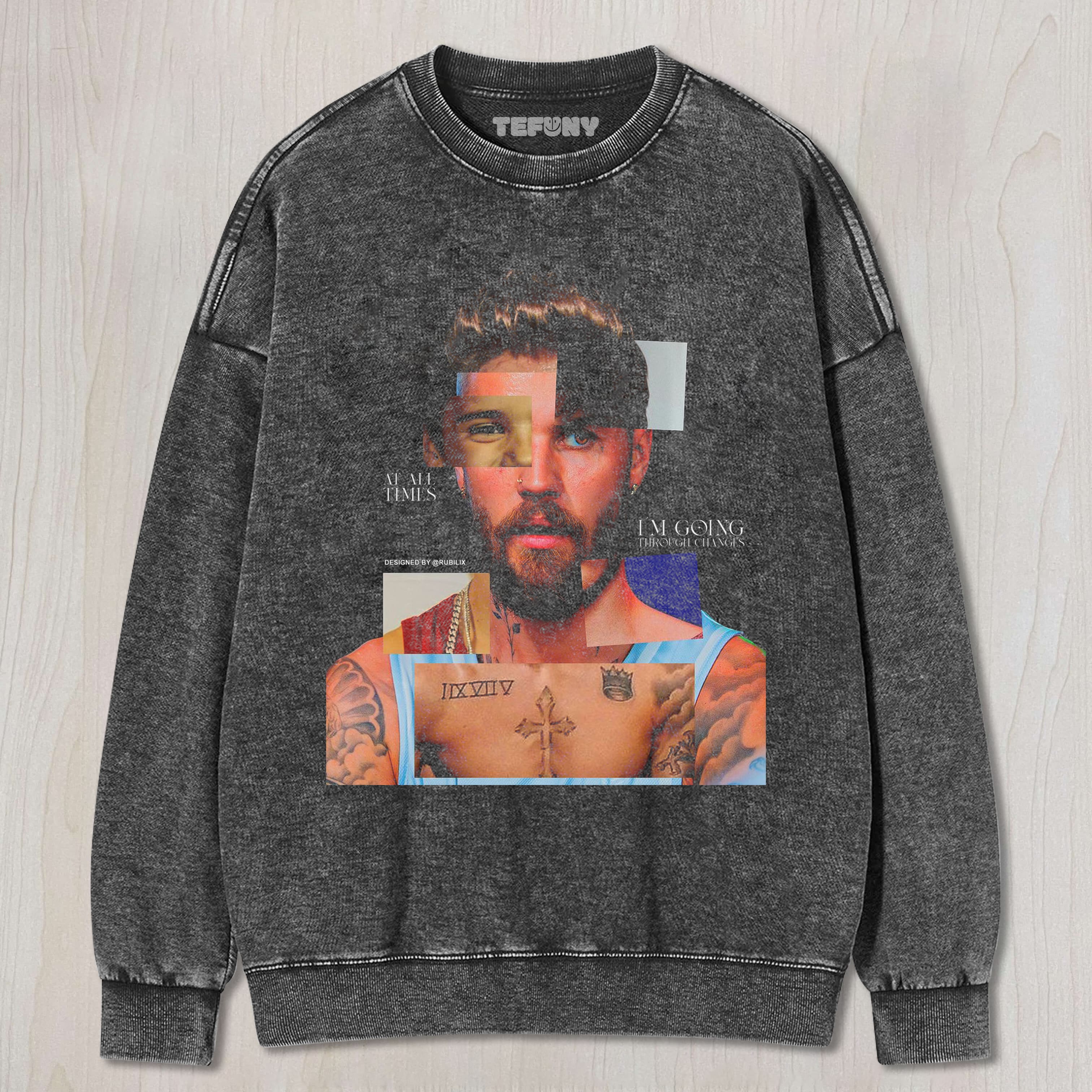 JUSTIN BIEBER V4 TEE UNISEX TEE, TANK TOP, LAYERED LS, SWEATSHIRT & HOODIE