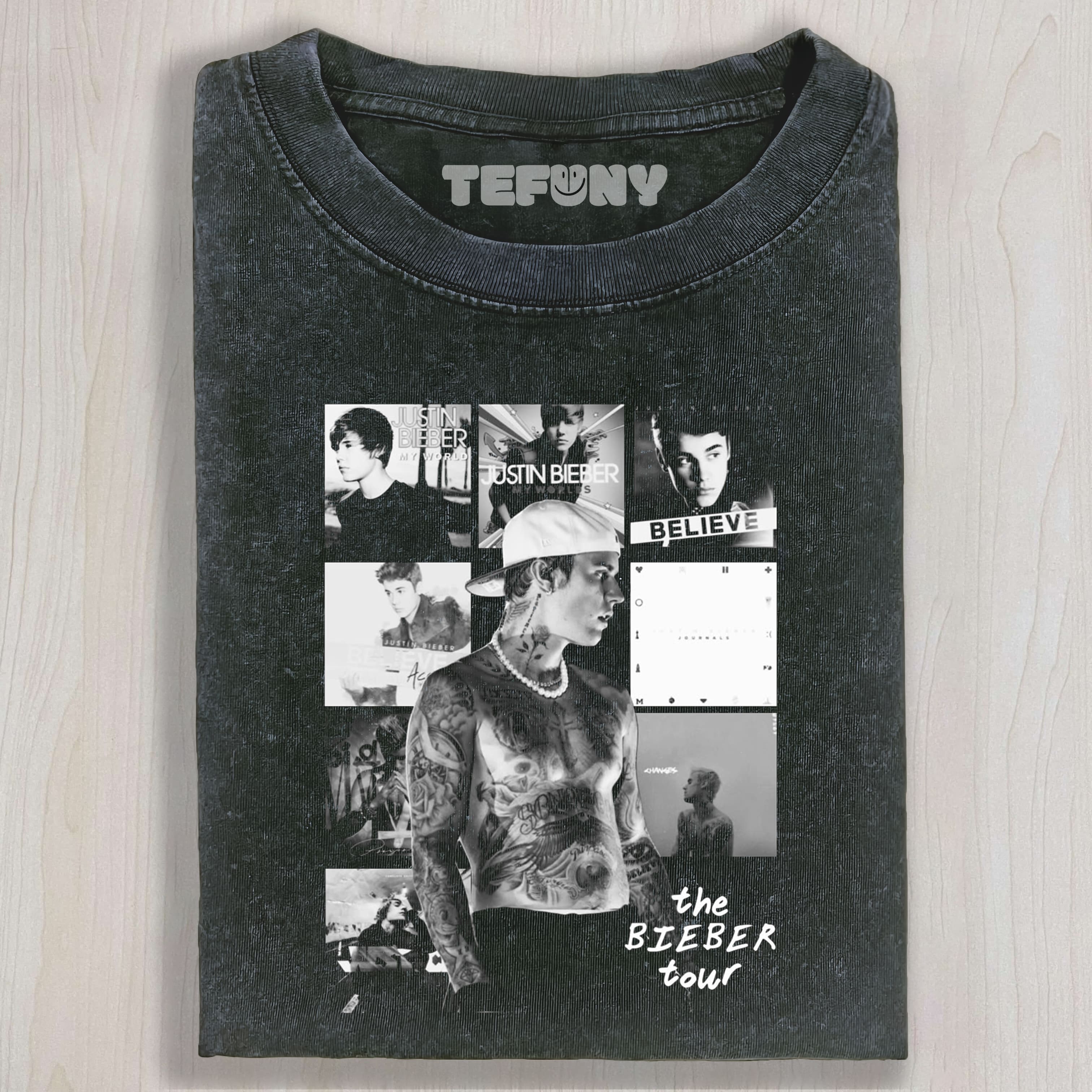 JUSTIN BIEBER V5 TEE UNISEX TEE, TANK TOP, LAYERED LS, SWEATSHIRT & HOODIE