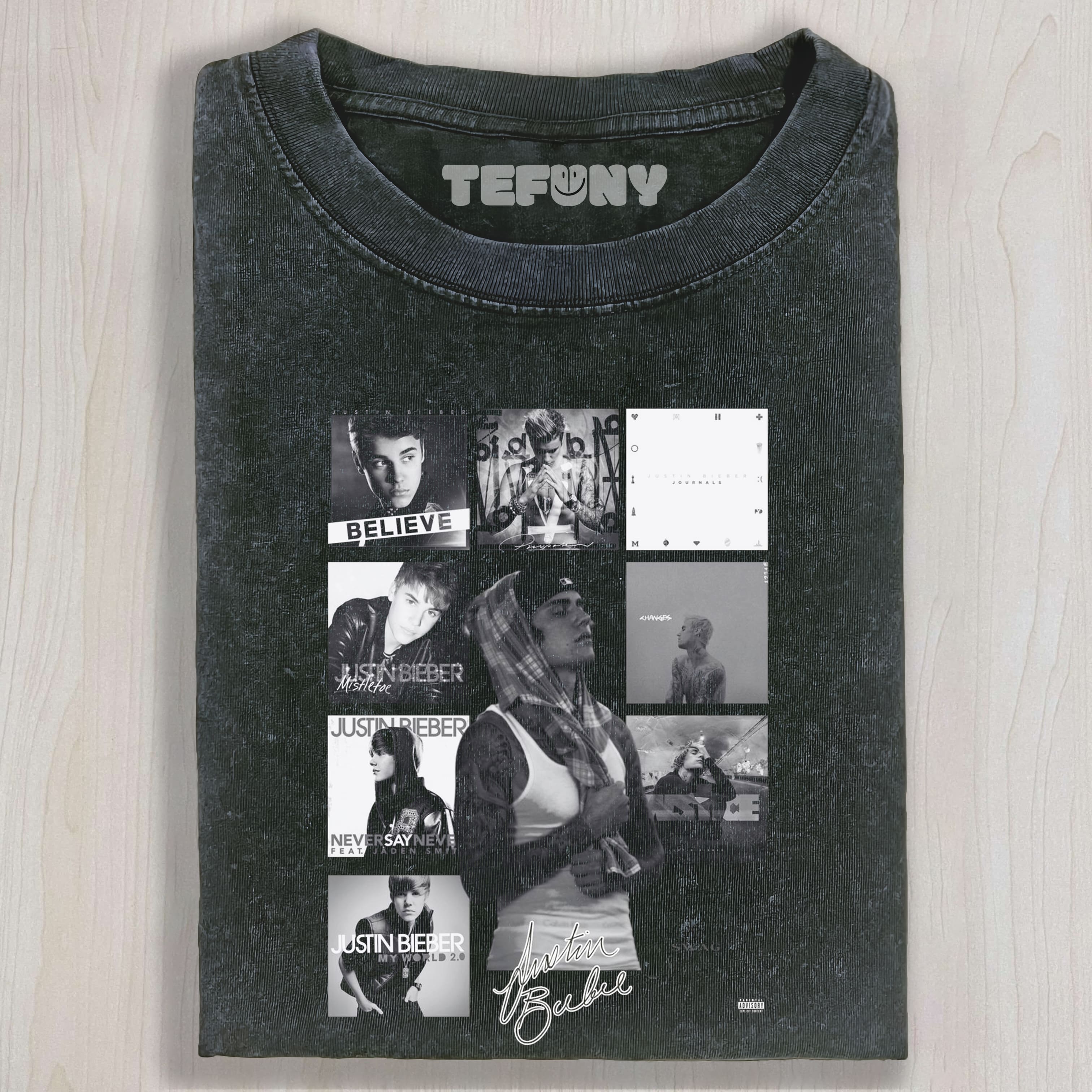 JUSTIN BIEBER V6 TEE UNISEX TEE, TANK TOP, LAYERED LS, SWEATSHIRT & HOODIE
