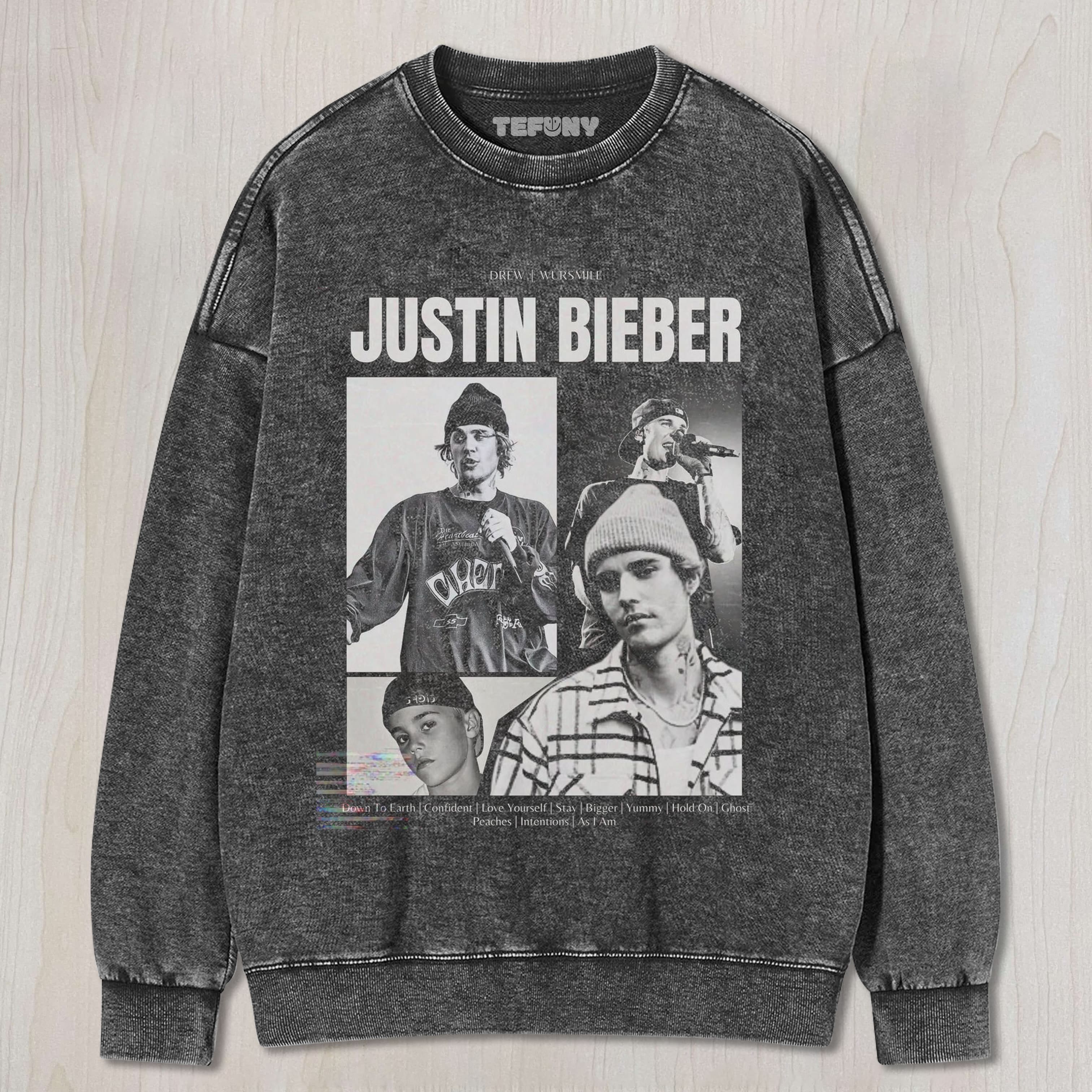 JUSTIN BIEBER V7 TEE UNISEX TEE, TANK TOP, LAYERED LS, SWEATSHIRT & HOODIE