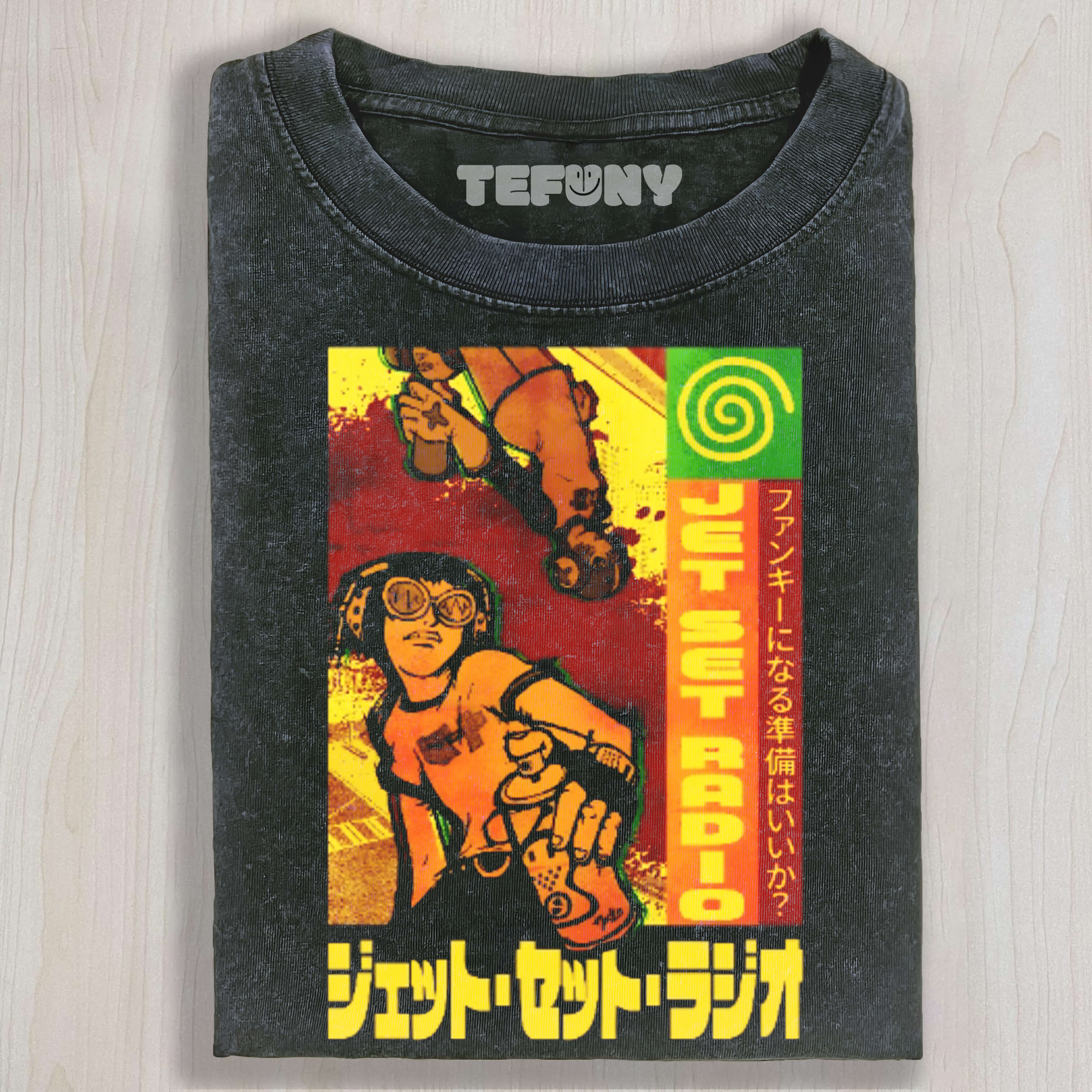 JET SET RADIO WRINKLE-RESISTANT TEE & SWEAT & HOOD