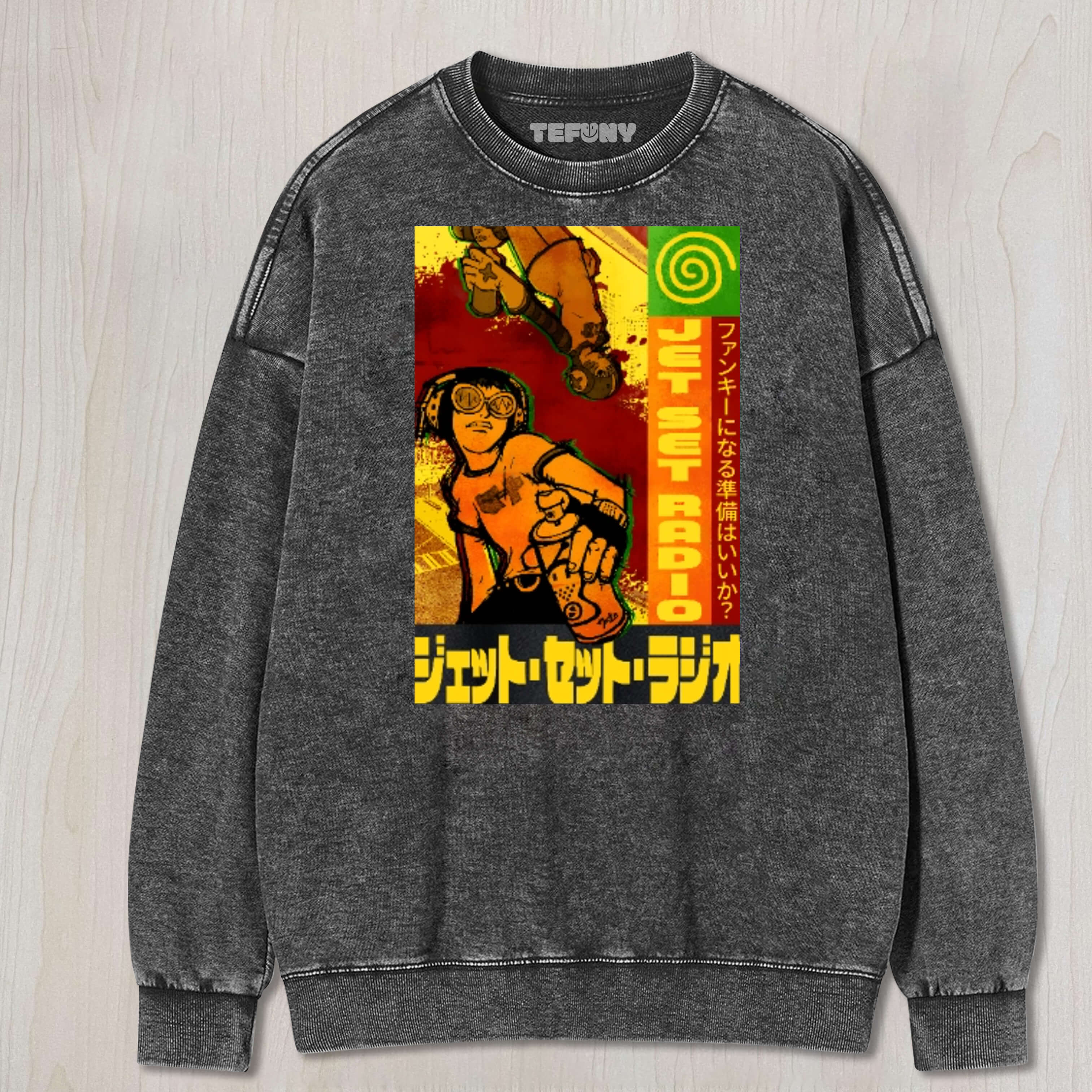 JET SET RADIO WRINKLE-RESISTANT TEE & SWEAT & HOOD