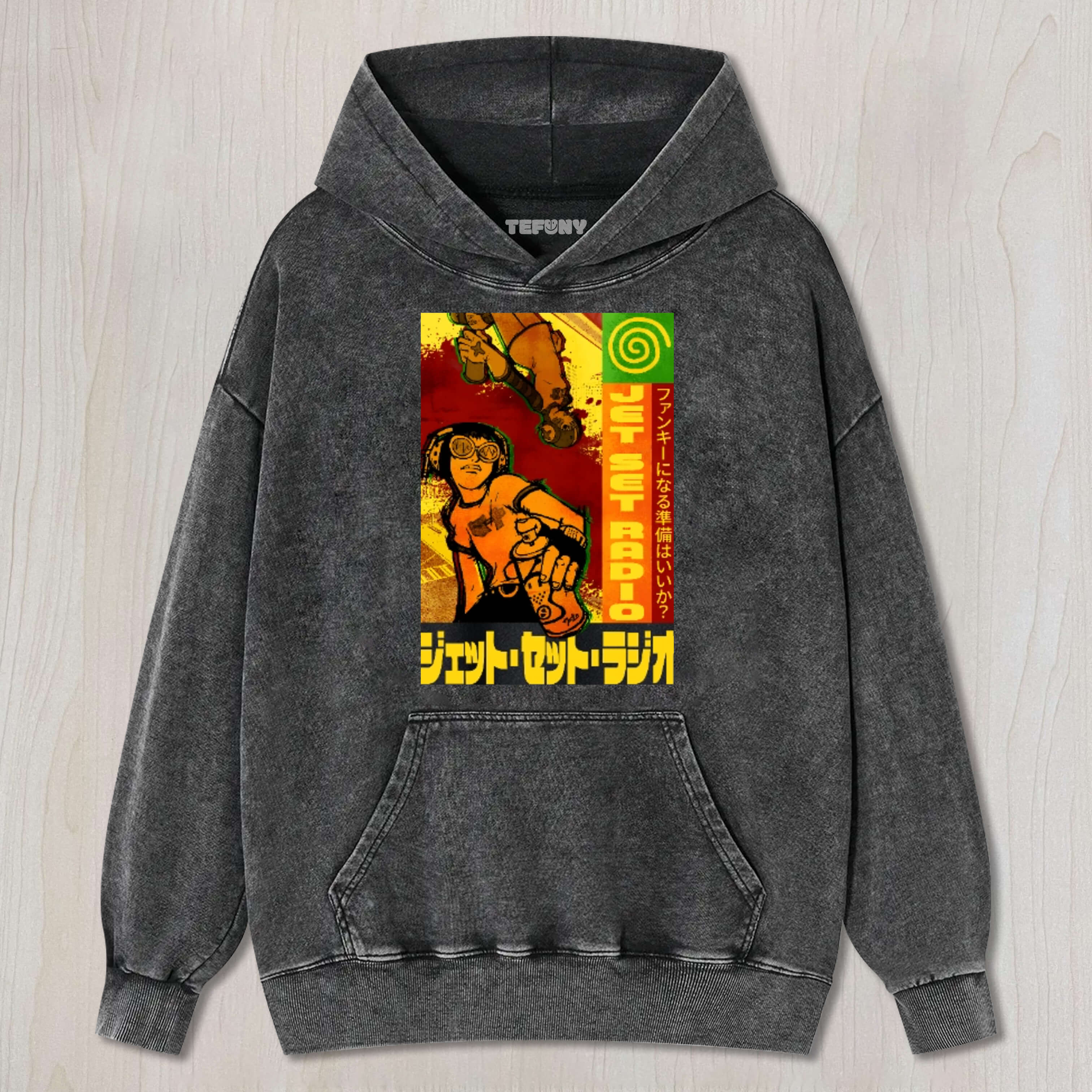 JET SET RADIO WRINKLE-RESISTANT TEE & SWEAT & HOOD