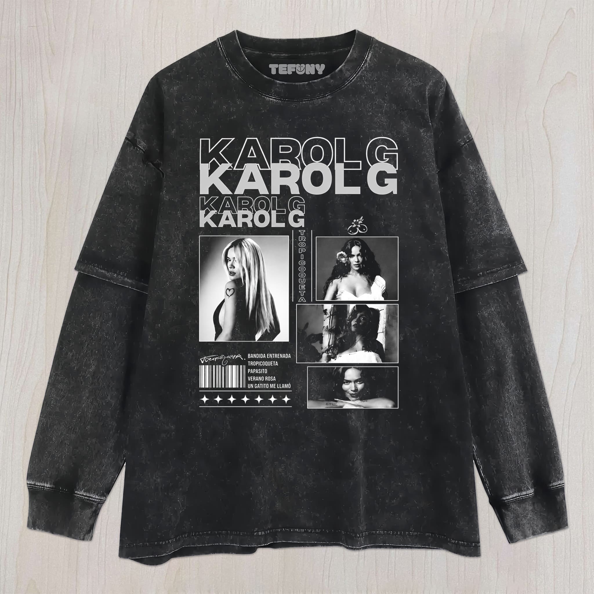 KAROL G N7 UNISEX TEE, TANK TOP, LAYERED LS, SWEATSHIRT & HOODIE