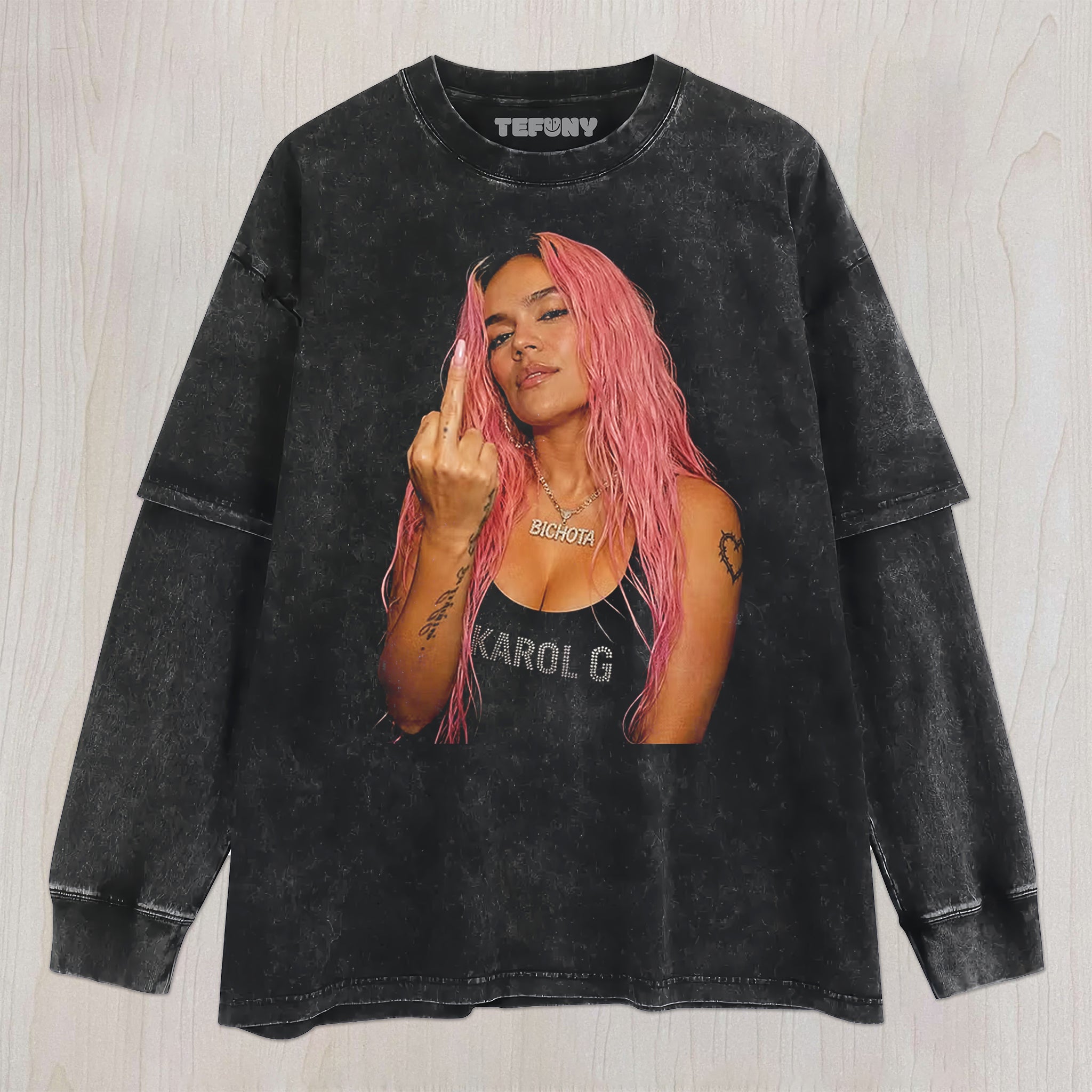 KAROL G 2026 UNISEX TEE, TANK TOP, LAYERED LS, SWEATSHIRT & HOODIE