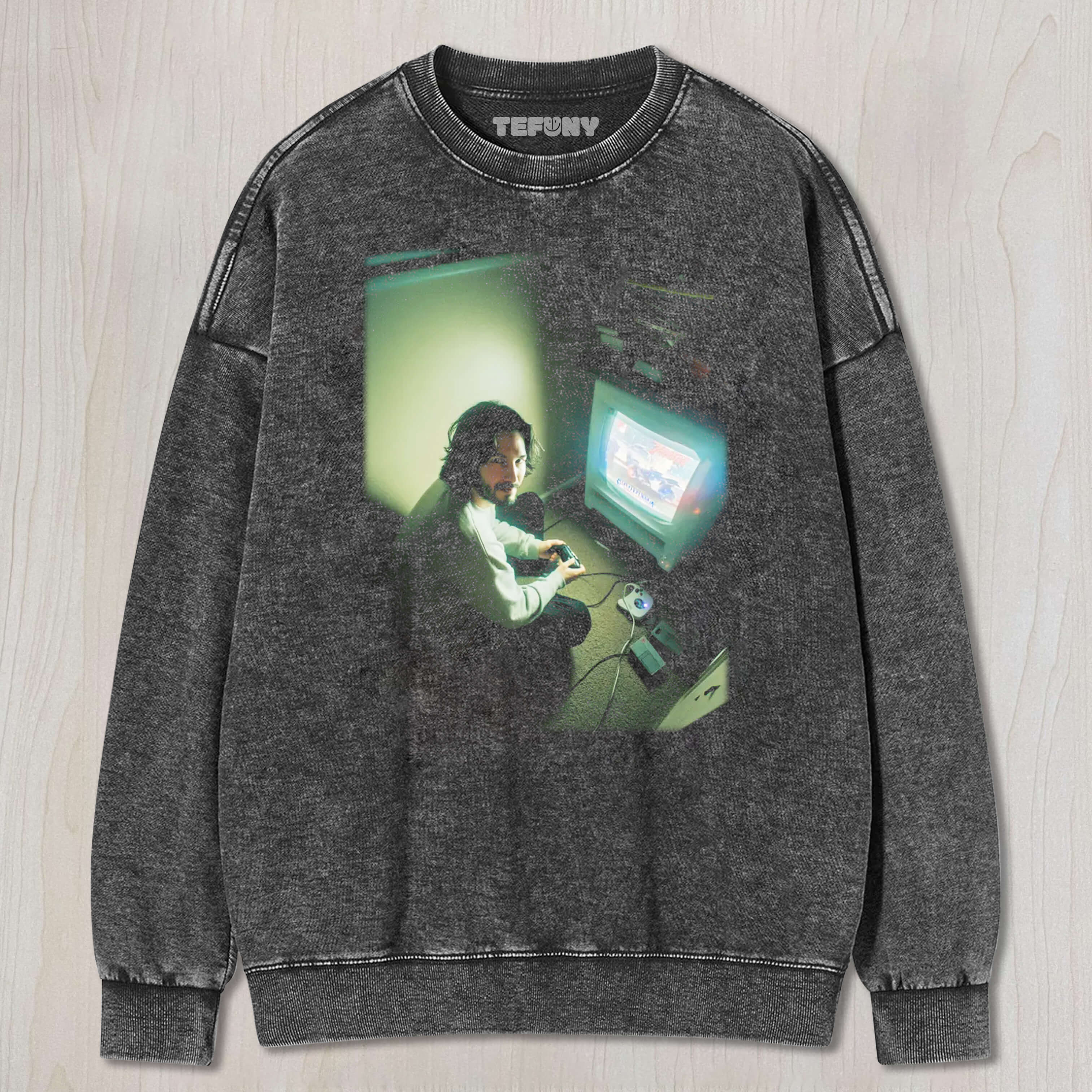 KEANU REEVES PLAYS RETRO GAMES TEE & SWEAT & HOOD