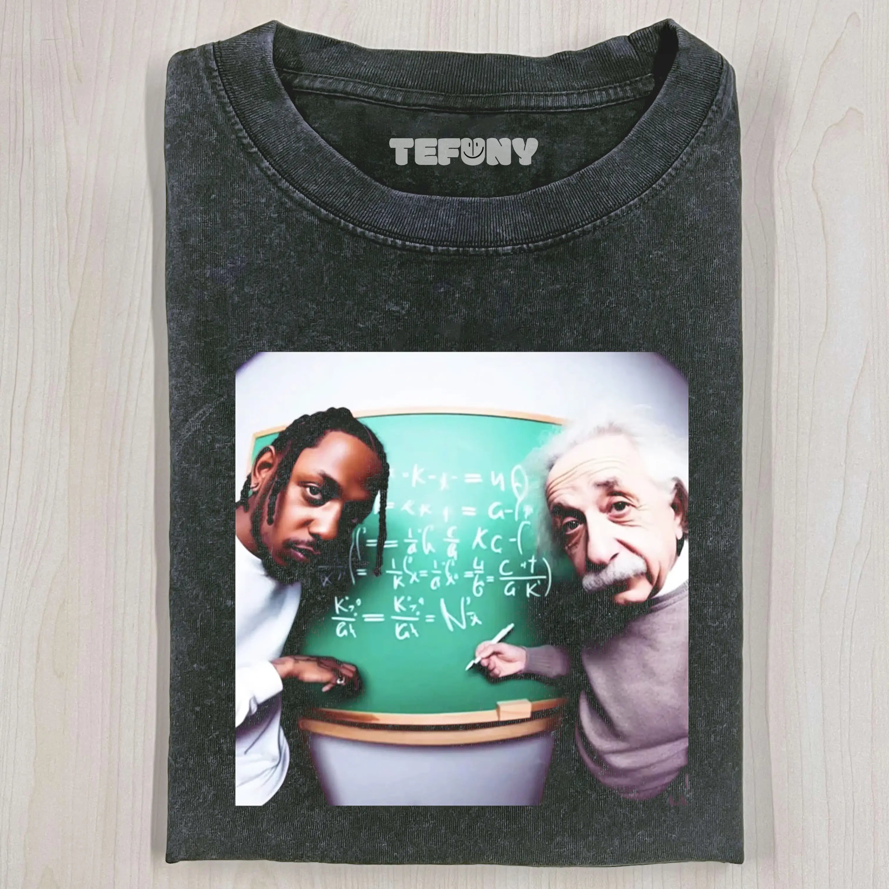 KENDRICK LAMAR & ALBERT EINSTEIN T-SHIRT